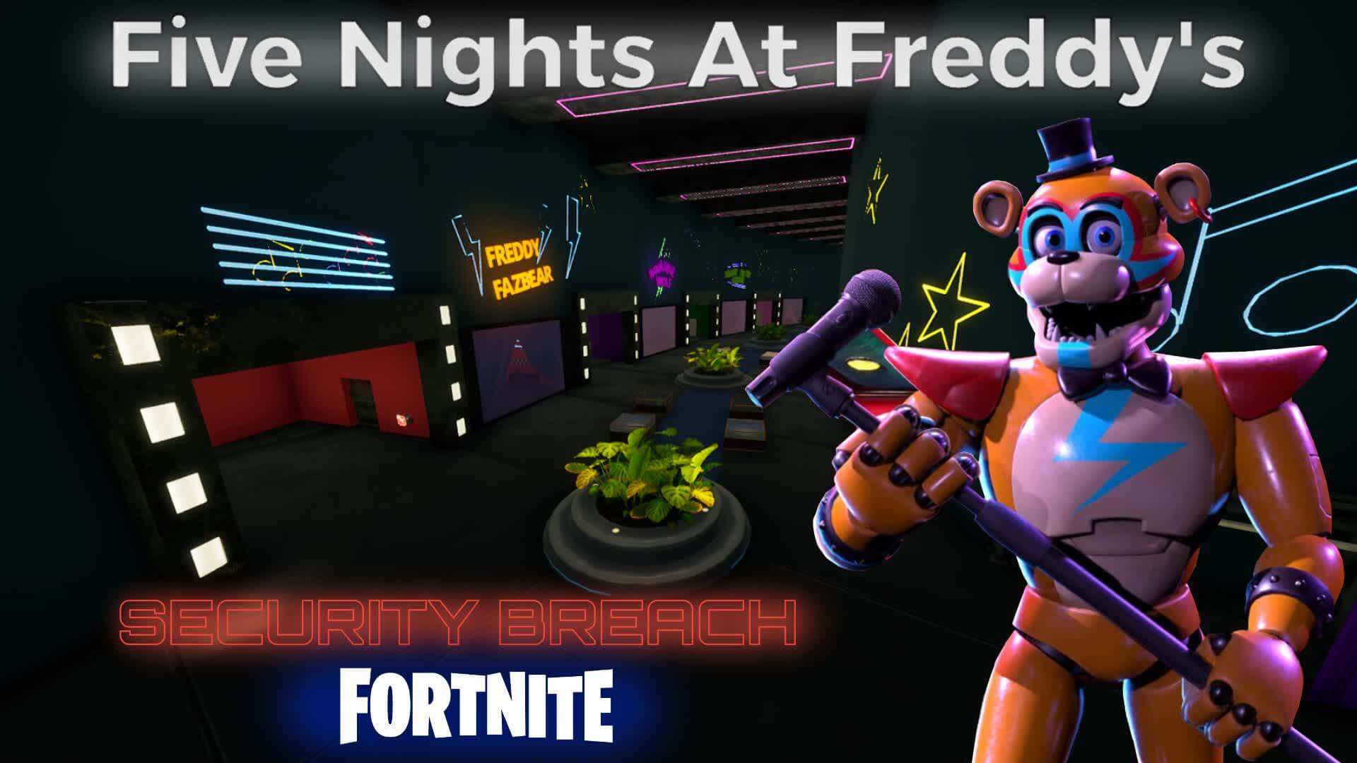 FIVE NIGHTS AT FREDDY'S - Fortnite Creative Map Code - Dropnite