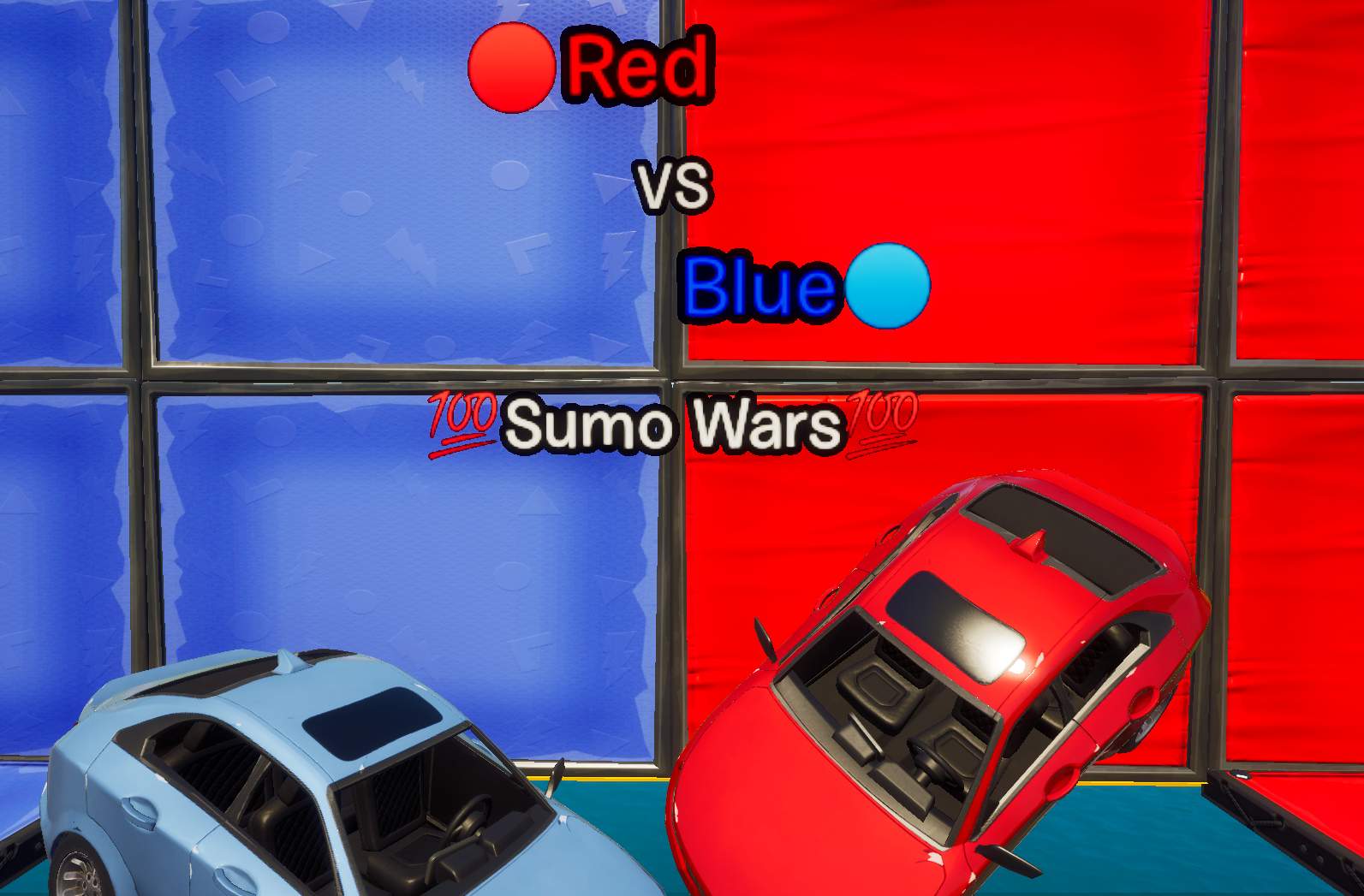 🔴RED VS BLUE🔵 | 💯SUMO WARS GO GOATED!