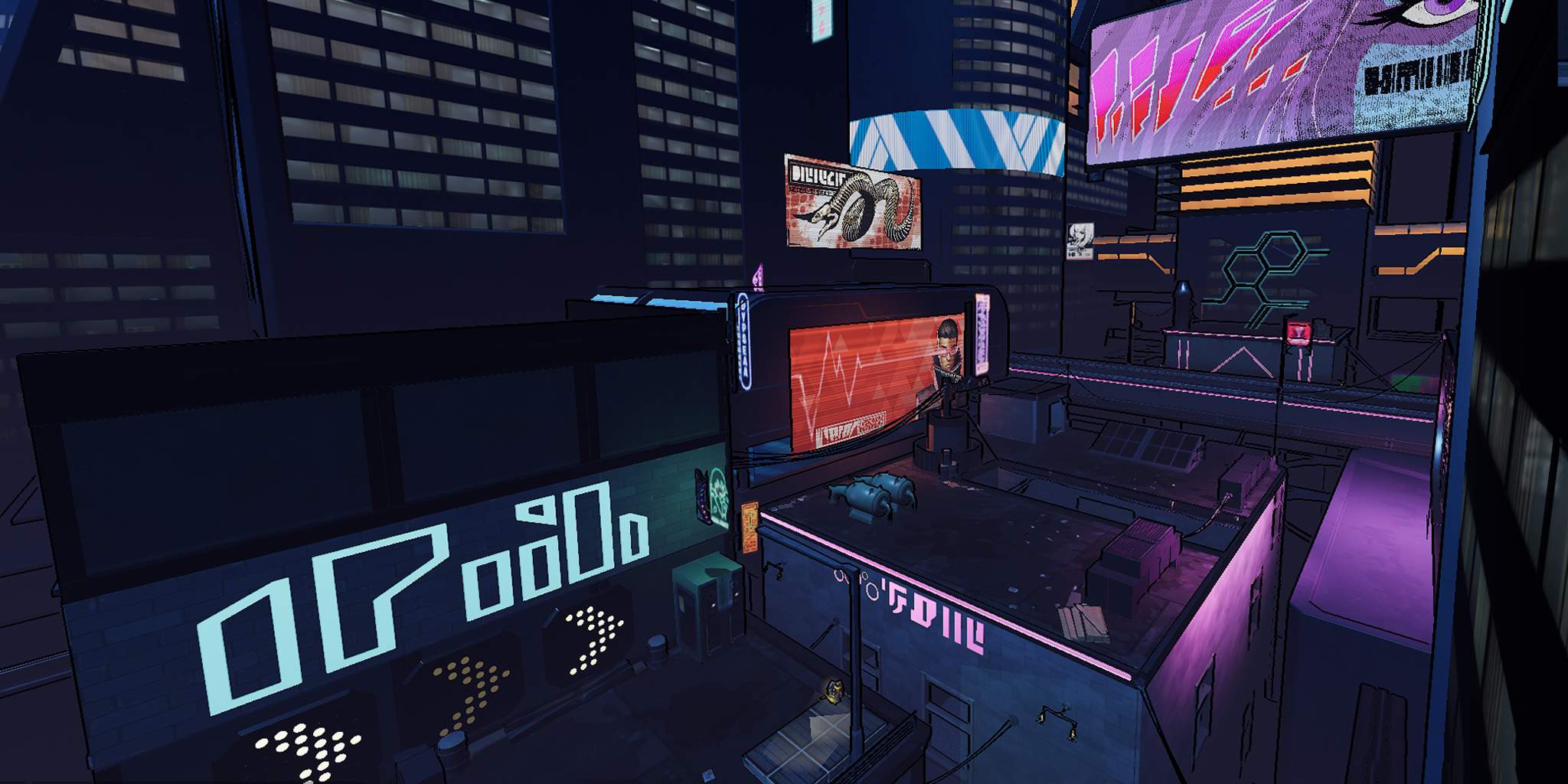 Neon City Parkour image 2