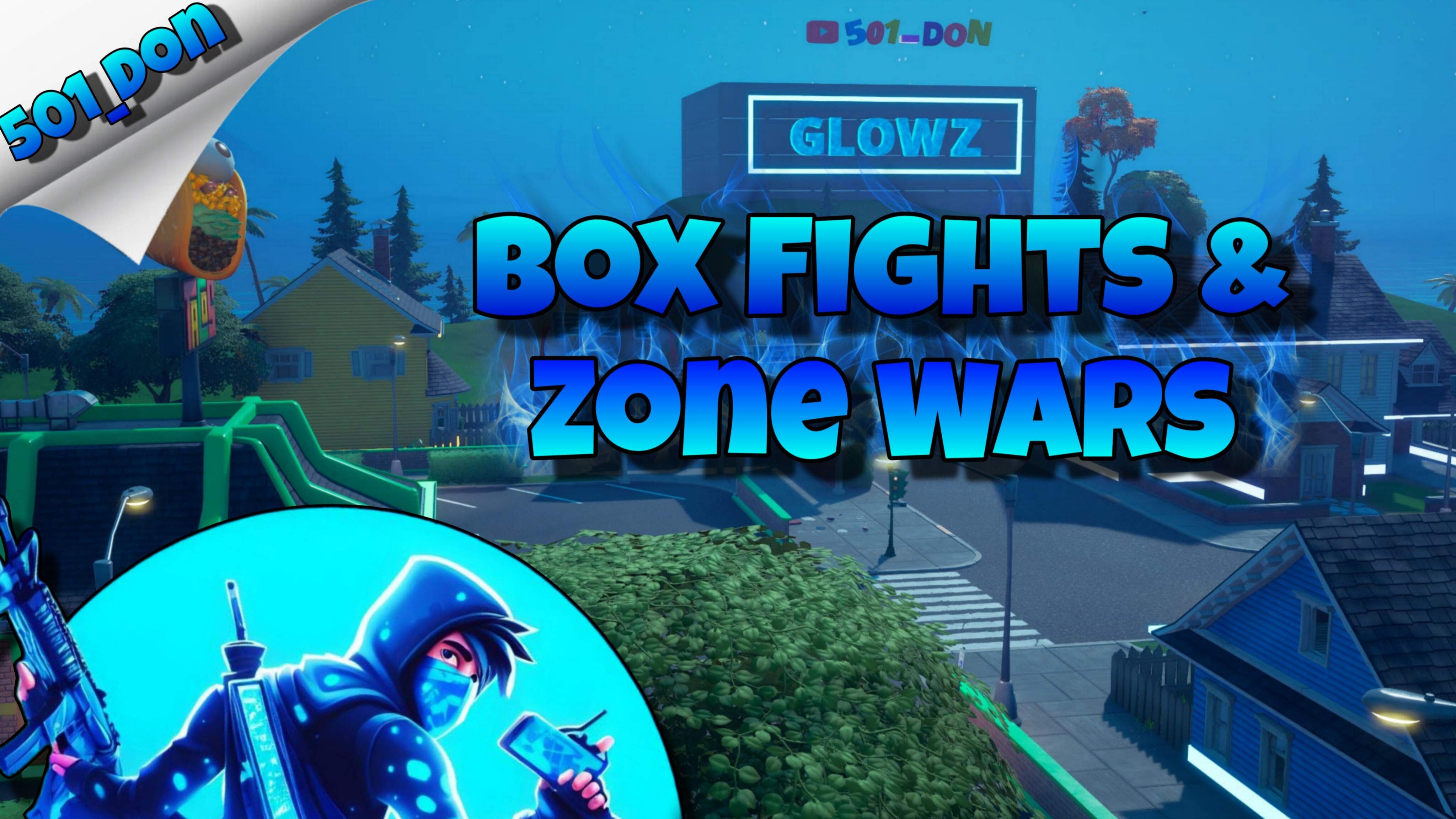 Glowz Box Fights & Zone Wars