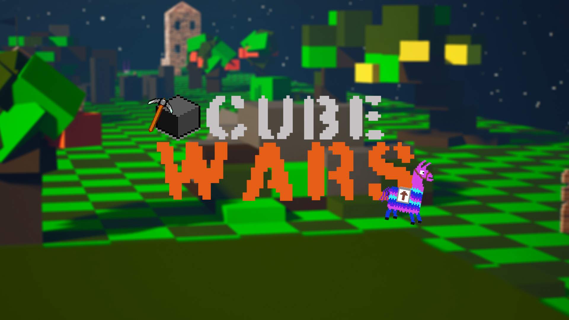 CUBE WAR 🧱| KING OF THE HILL🛡️