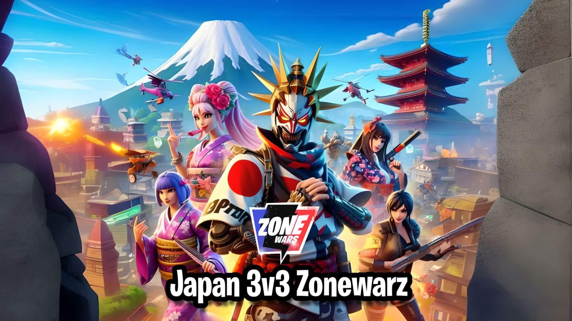 Japan Zonewarz 3v3