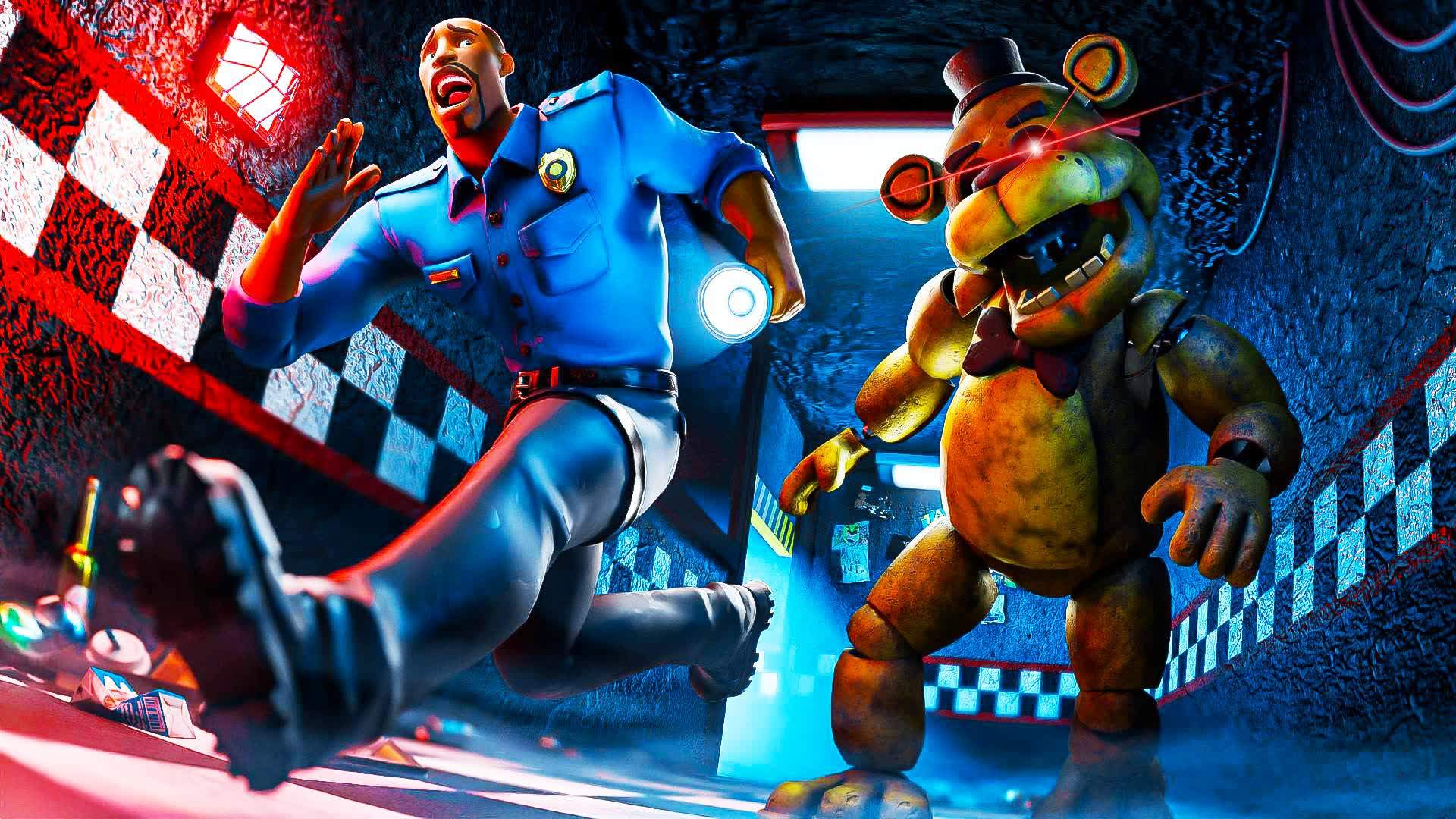 Five Nights at Freddy's is in Fortnite and it's Scary! 