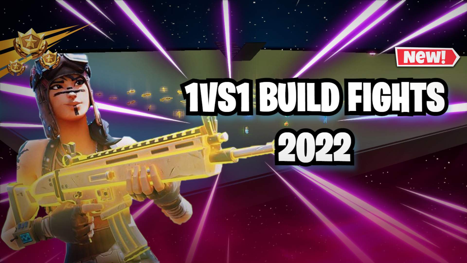1vs1 BUILD FIGHTS 2022 - KIRITOXD