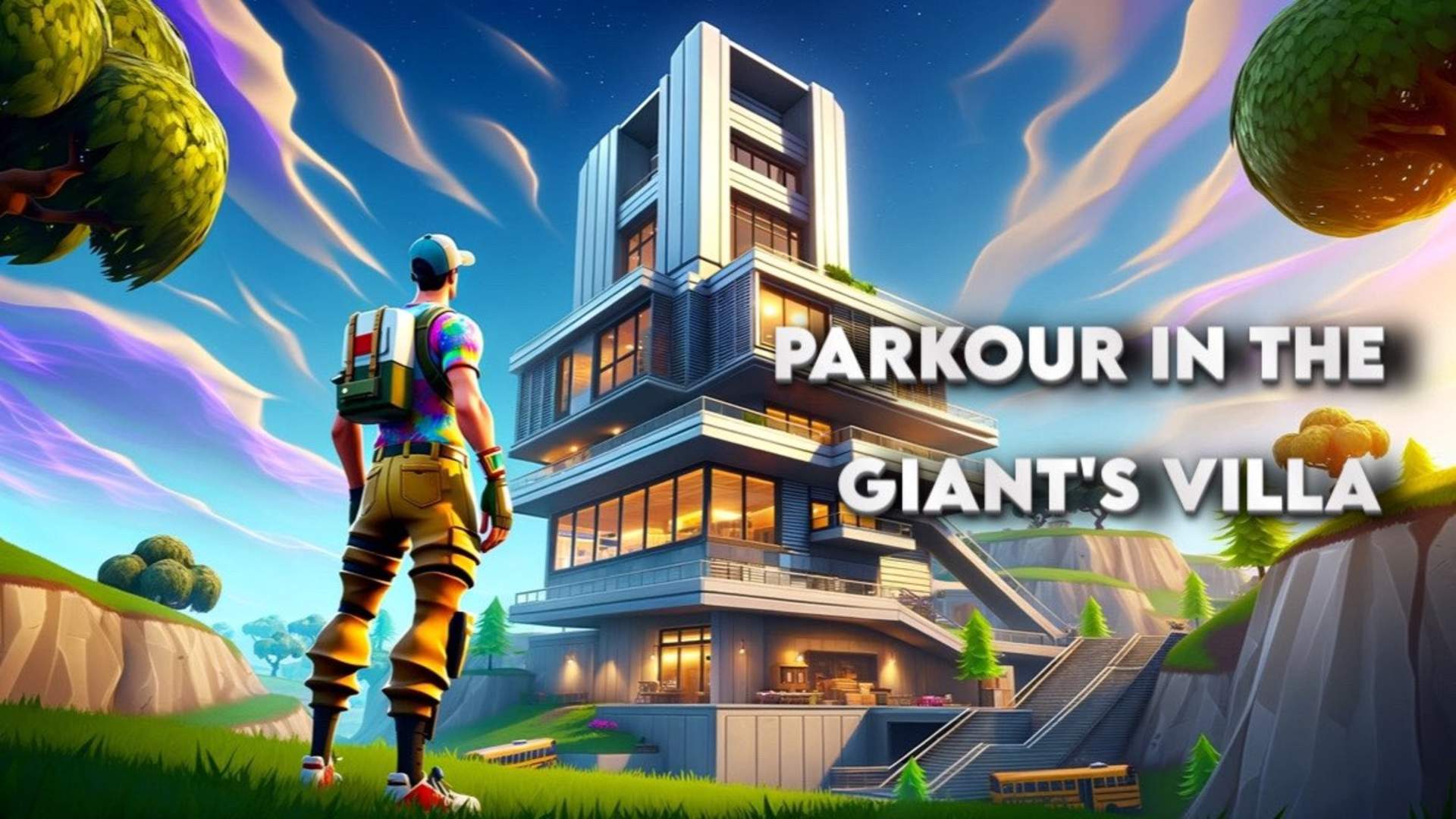 Parkour in the giant's villa
