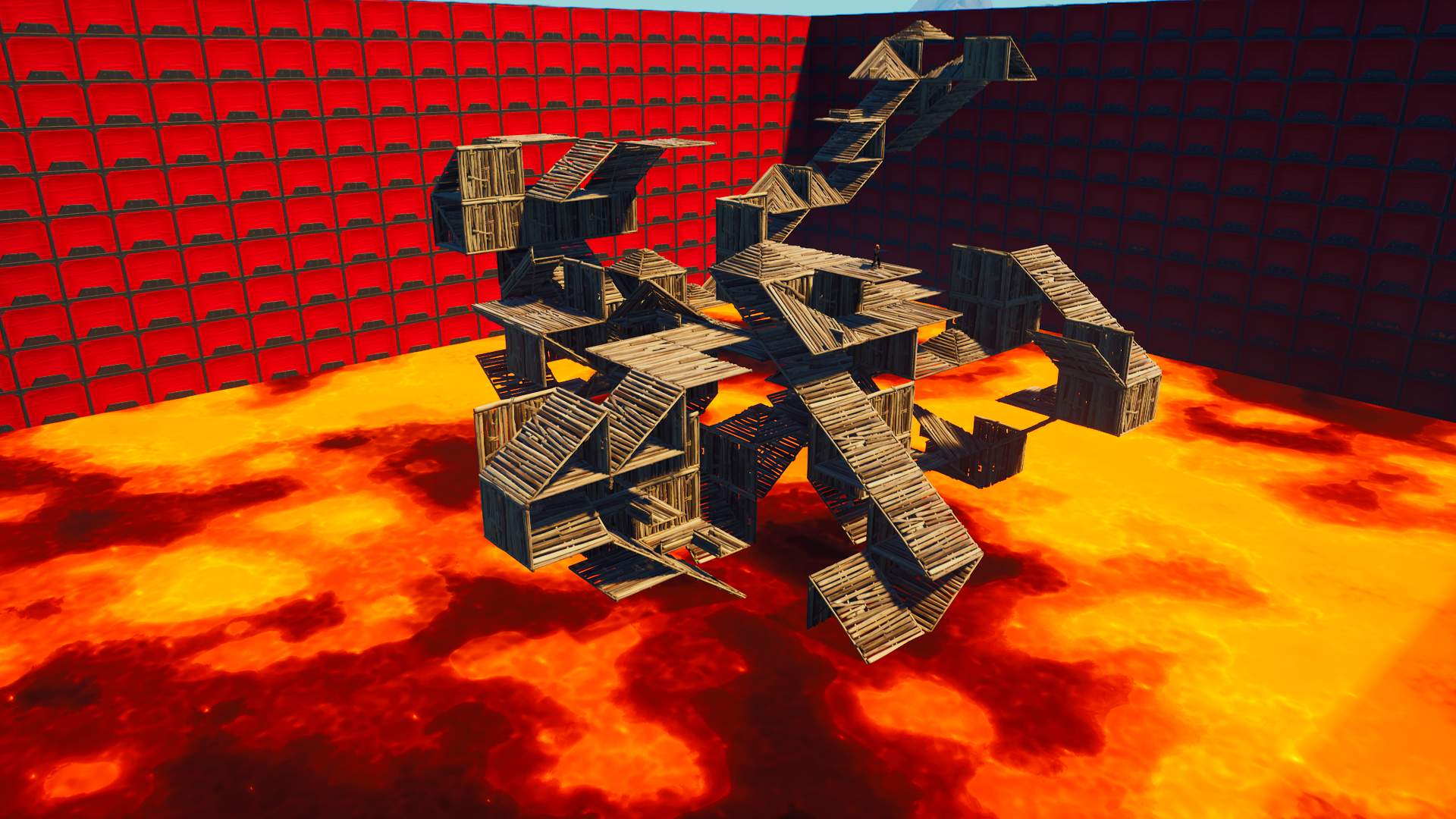 THE FLOOR IS LAVA - BUILD FIGHT ARENA image 2