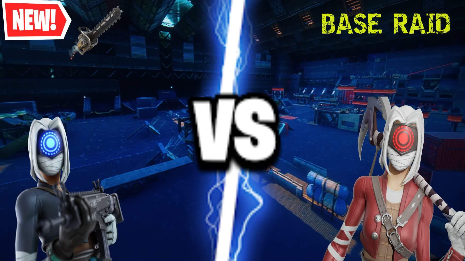 🔴Red vs. Blue🔵 Base Raid