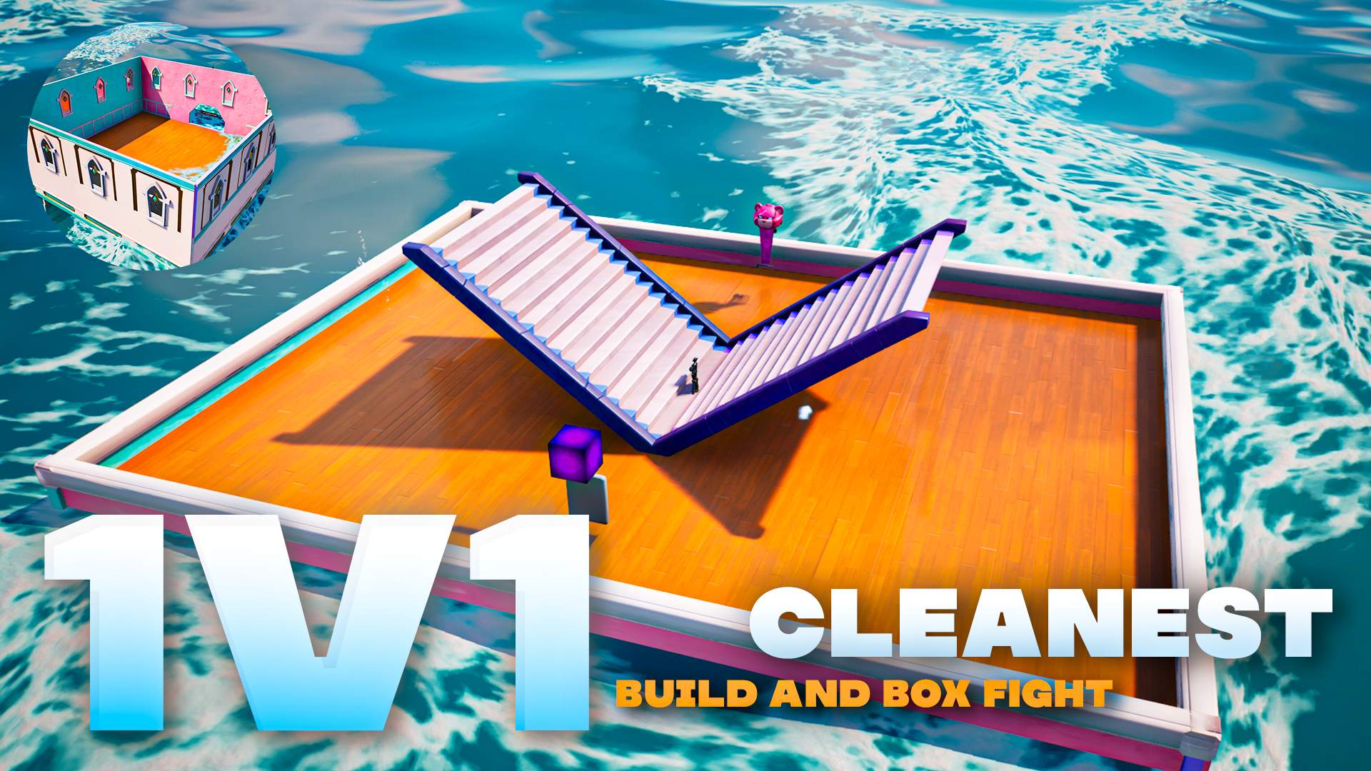 Cleanest 1v1 Build & Box Fight [0 delay]