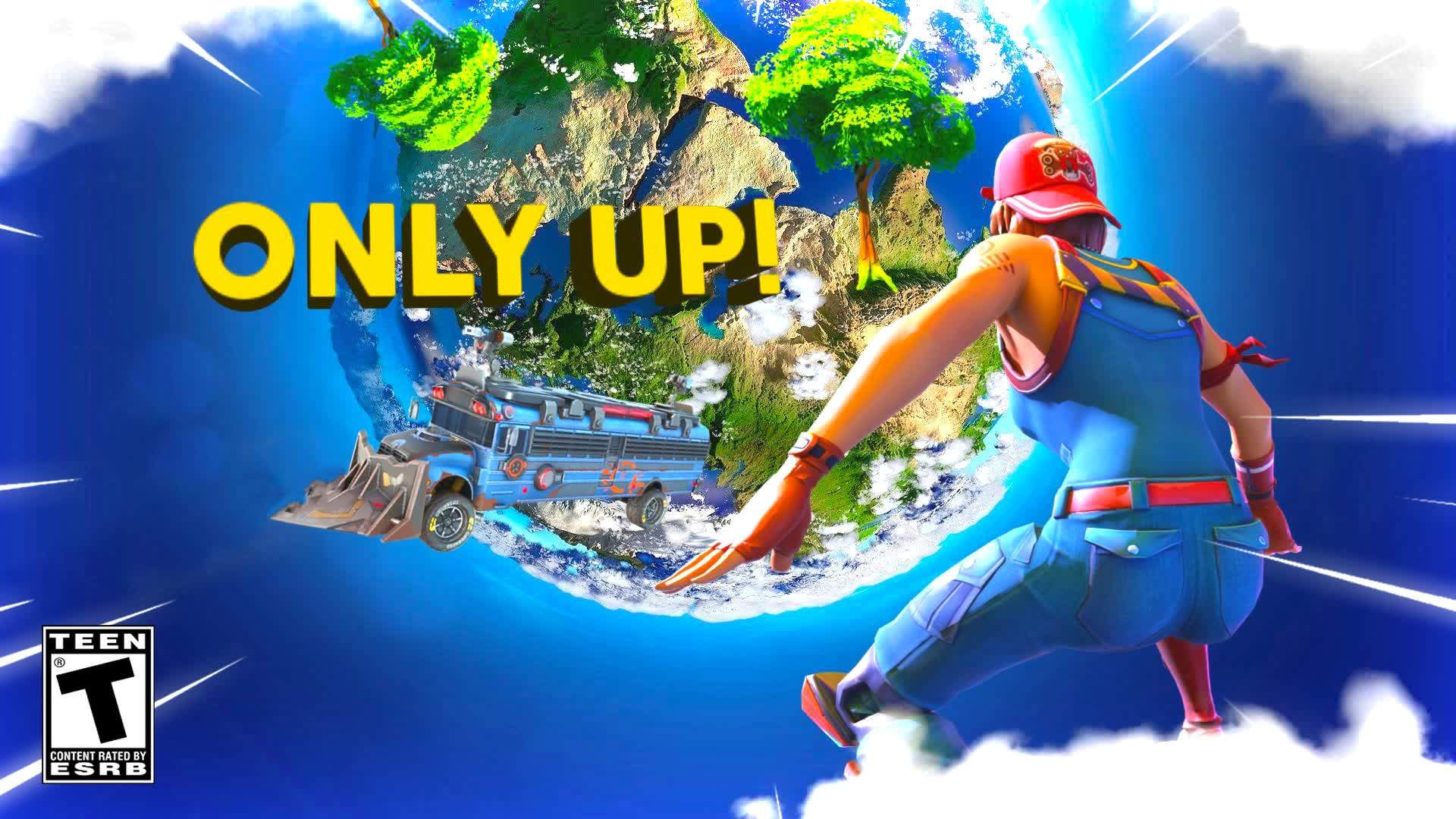 OnlyUp 🥳 For Noobs! - Fortnite Creative Map Code - Dropnite