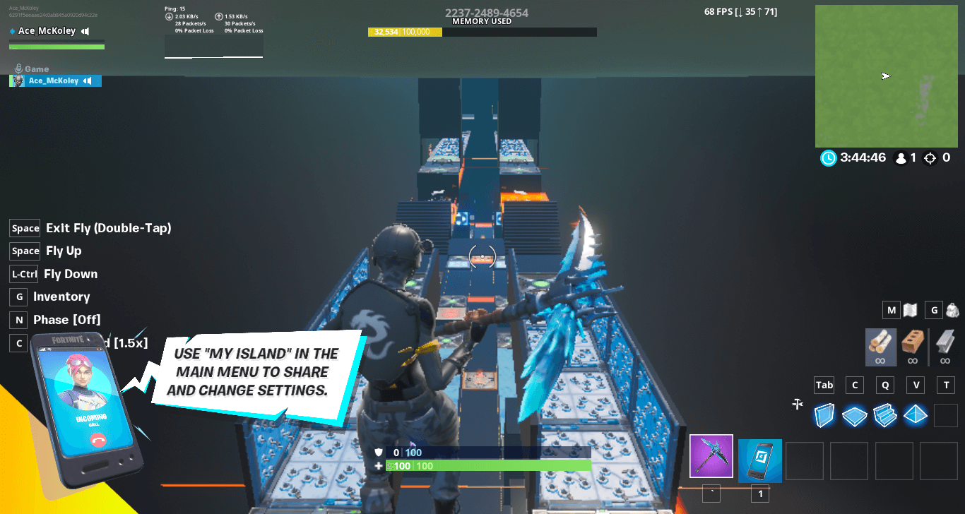 NEW* FIRST PERSON RACE TRACK V.2 - Fortnite Creative Map Code - Dropnite