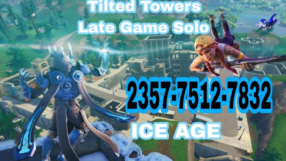 Tilted Towers Zone Wars ICE AGE Arena