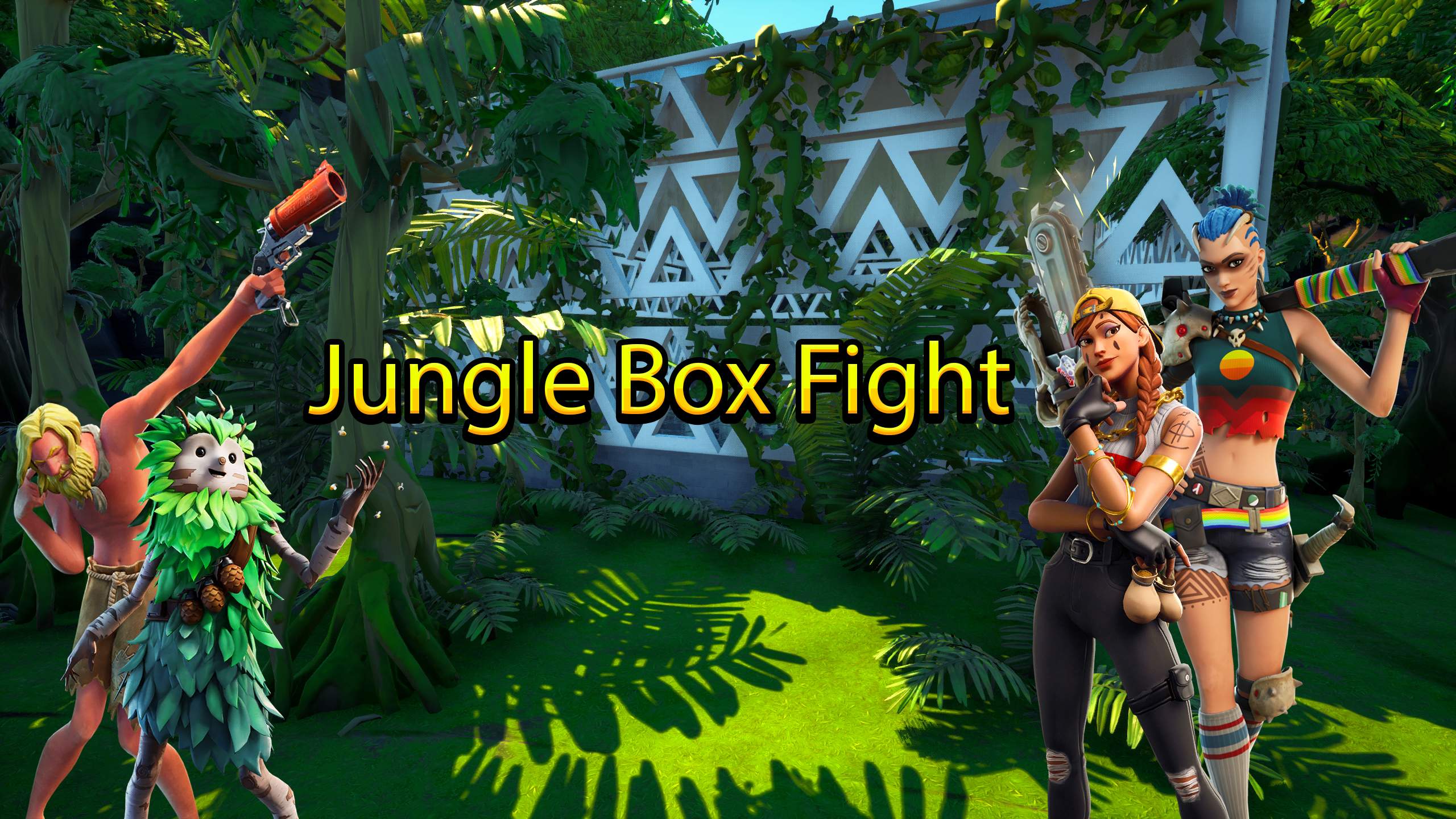 Jungle Box Fight 🌴