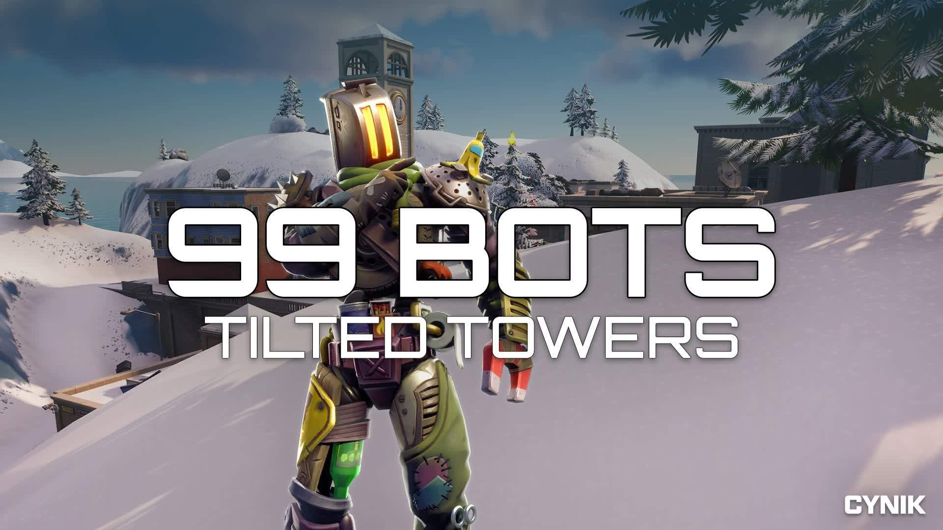 99 BOTS Tilted Towers WINTERFEST HOLIDAY
