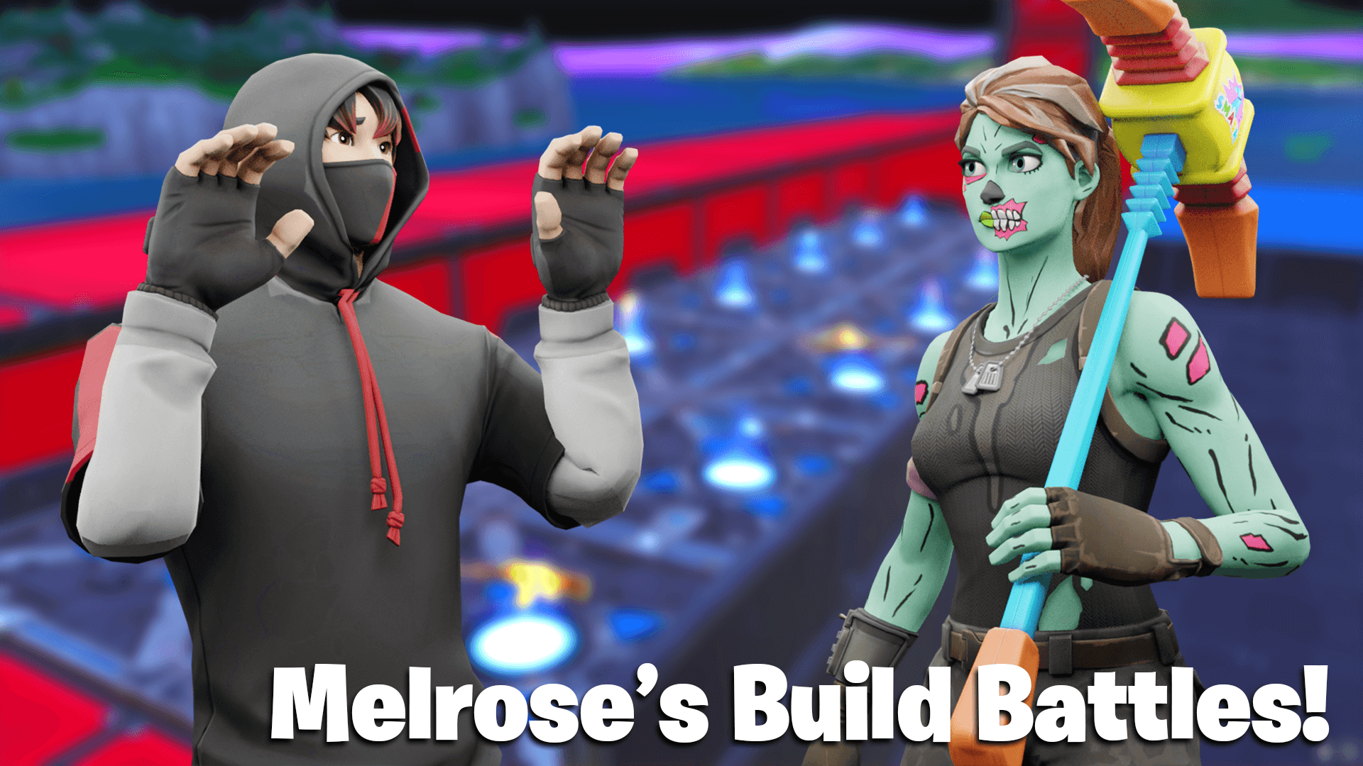 BUILD BATTLES & AIM TRAINING