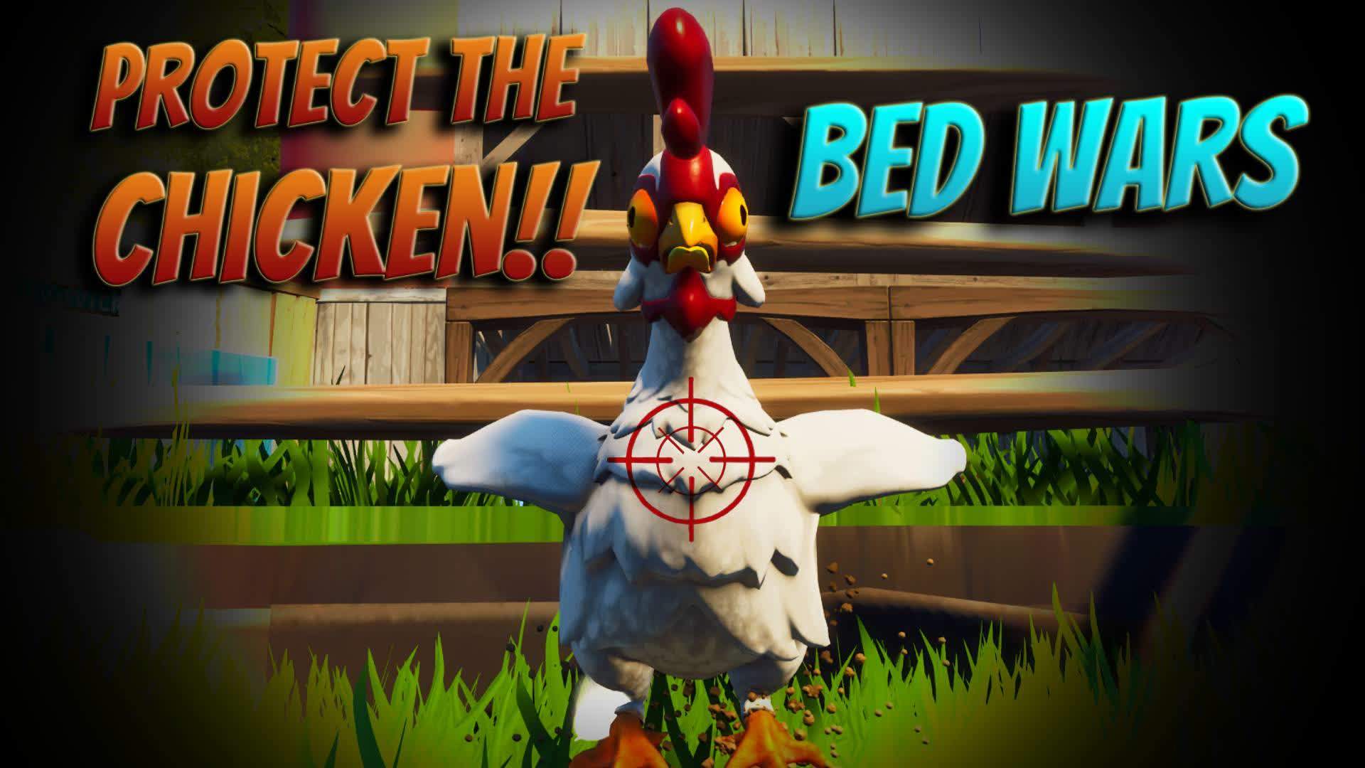 Protect the Chicken - Bed Wars