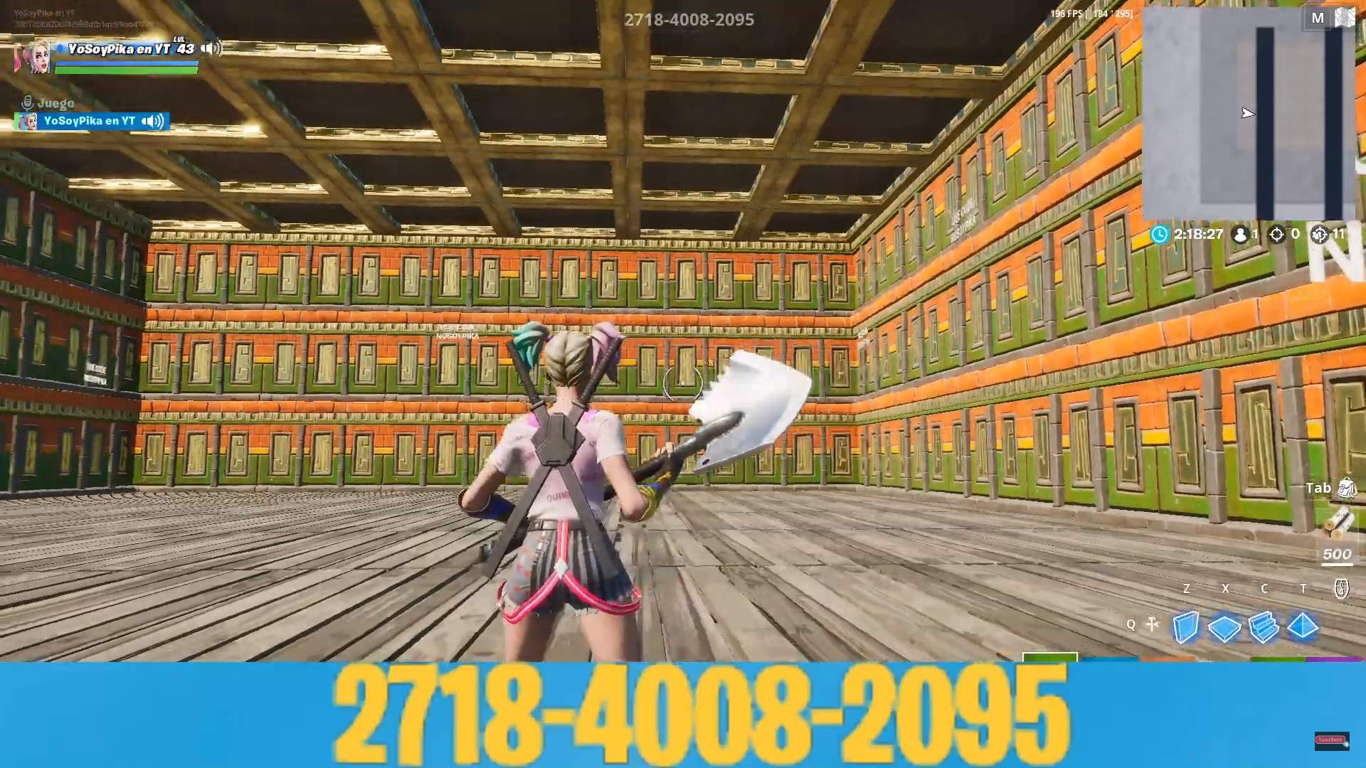 2V2/3V3/4V4/5V5/6V6/7V7/8V8 BOX FIGHTS Fortnite Creative Map Code