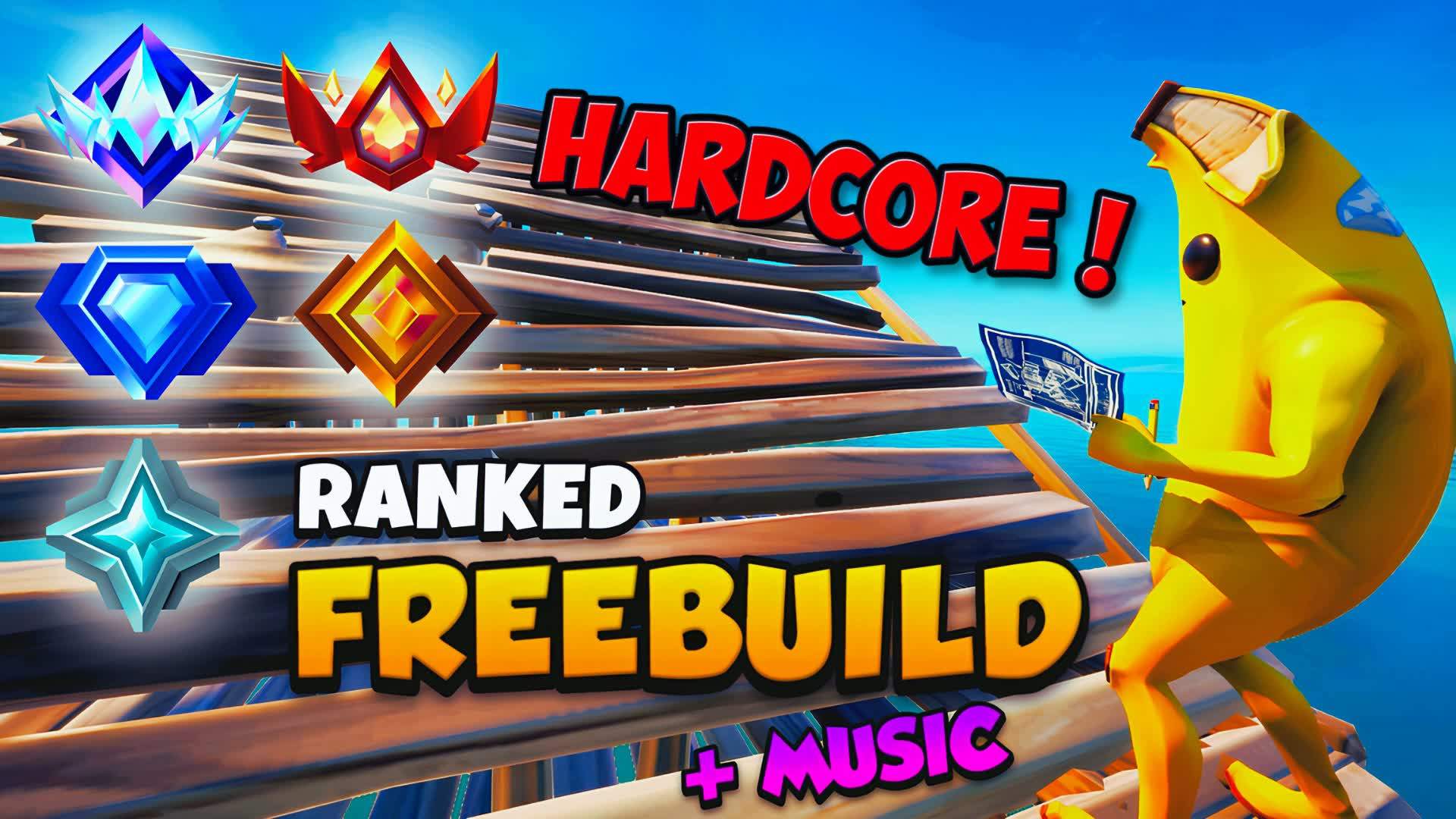 🔥HARDCORE🔥 RANKED FREEBUILD ✍️ MUSIC📀