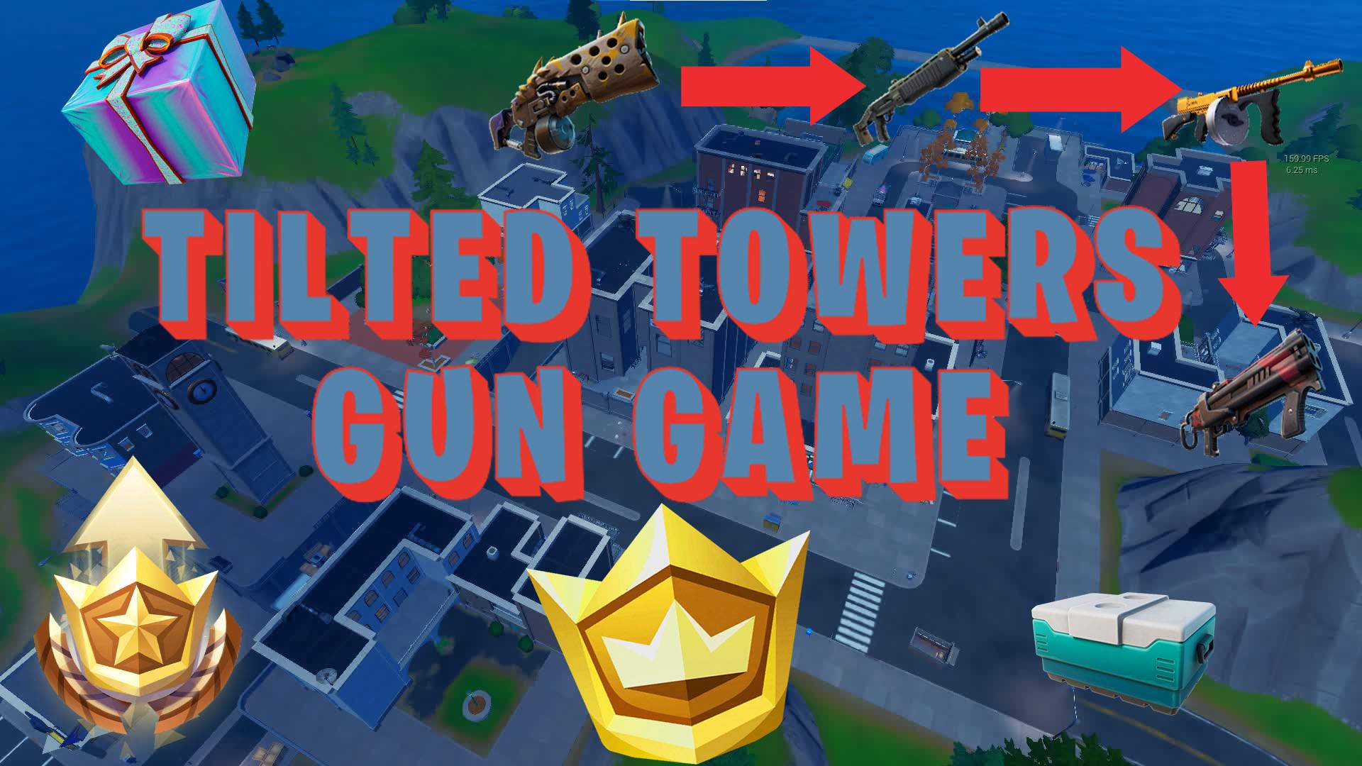 Tilted Towers GUN GAME