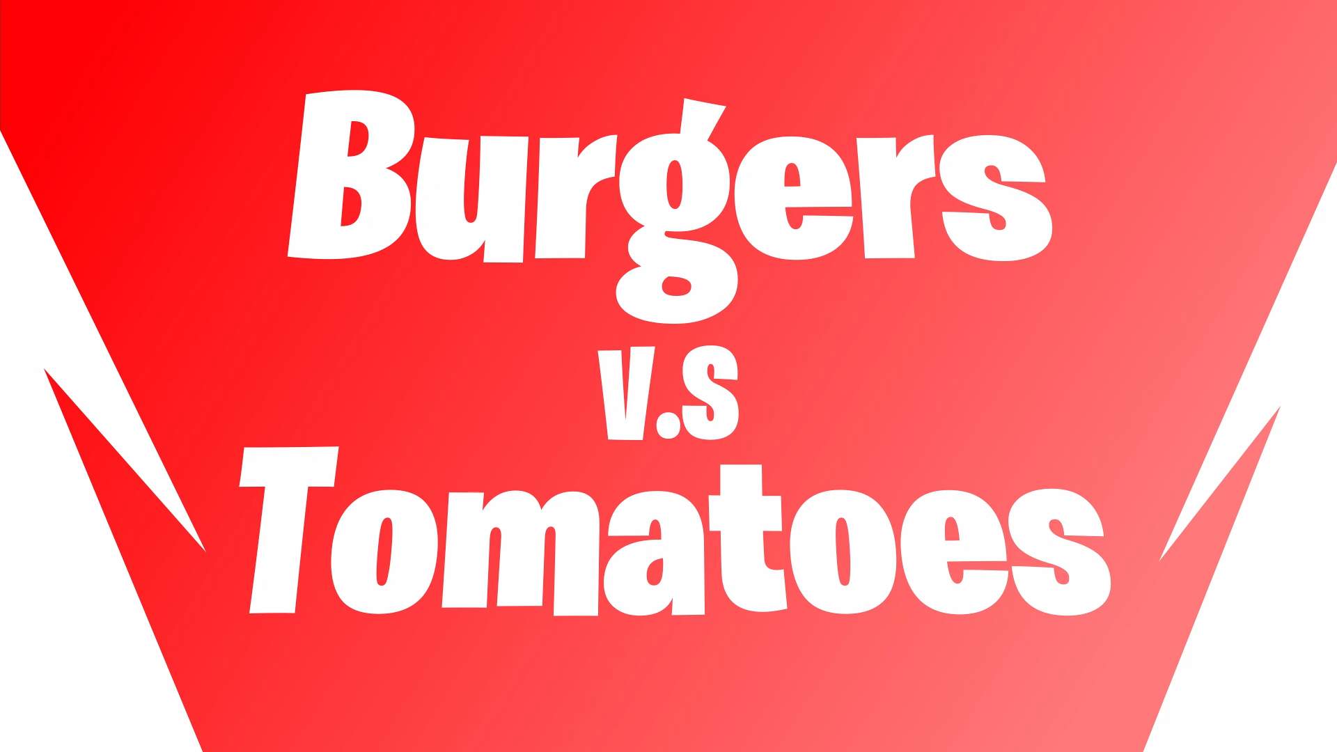 FOOD FIGHT - BURGERS VS. TOMATOES image 2