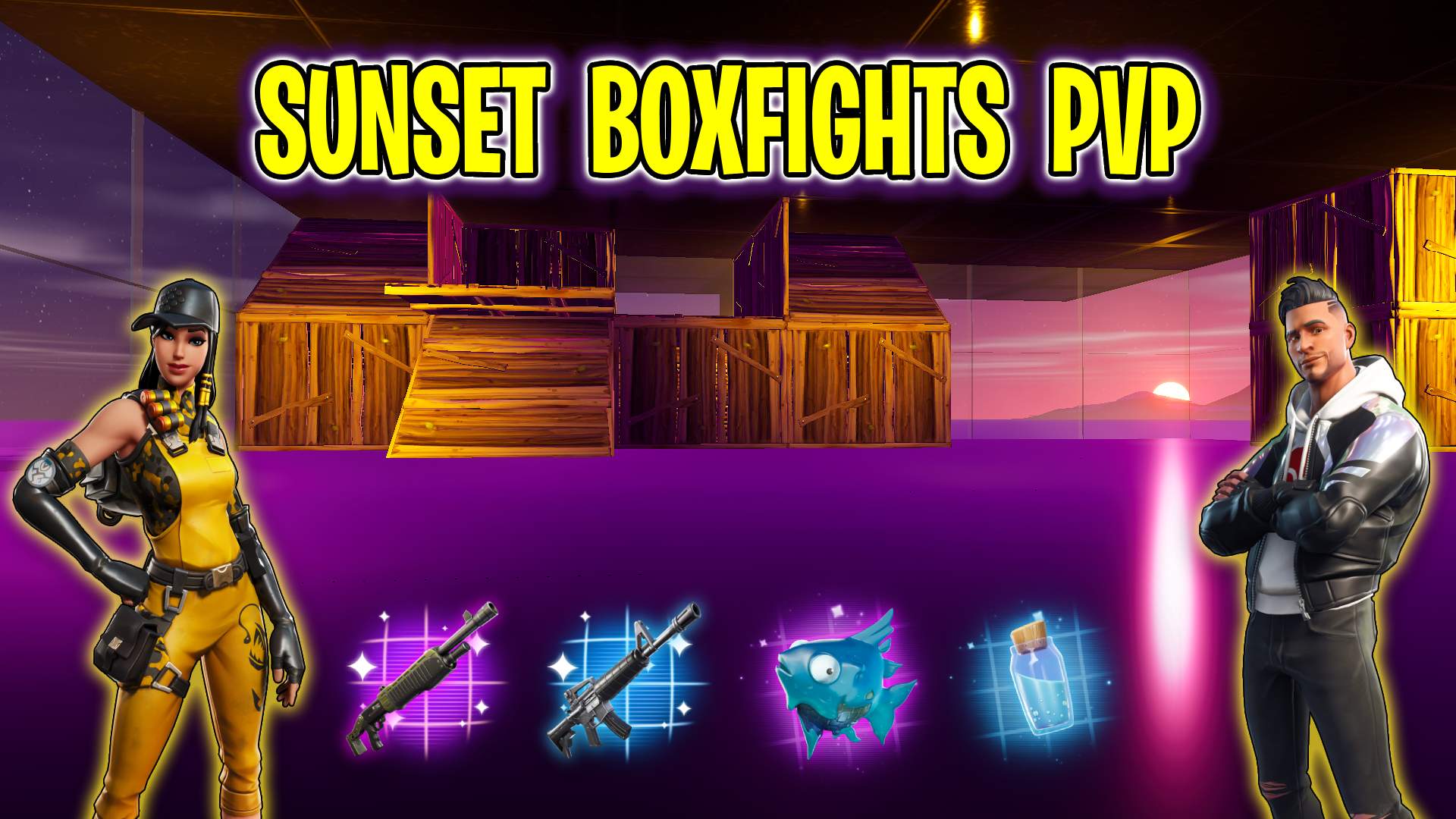 ☀ SUNSET BOXFIGHT 📦🥊