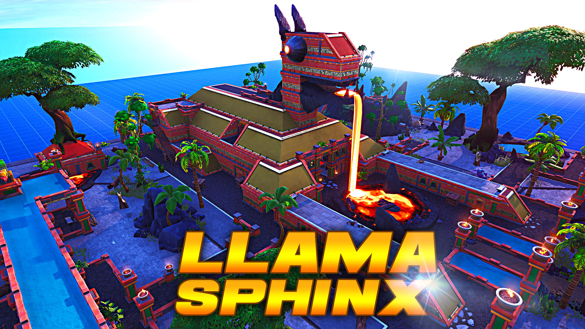 llama sphinx - fortnite creative codes escape the ice king