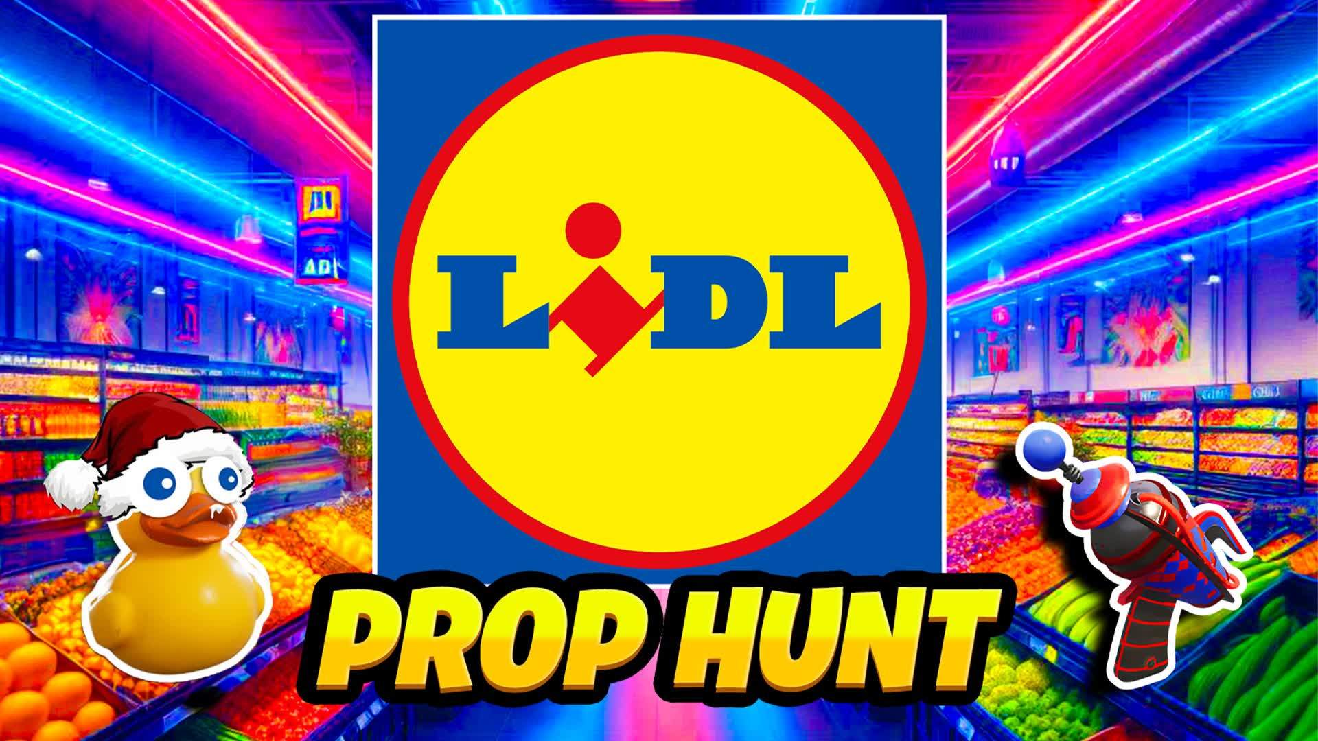 FORT LIDL PROP HUNT CHRISTMAS STYLE