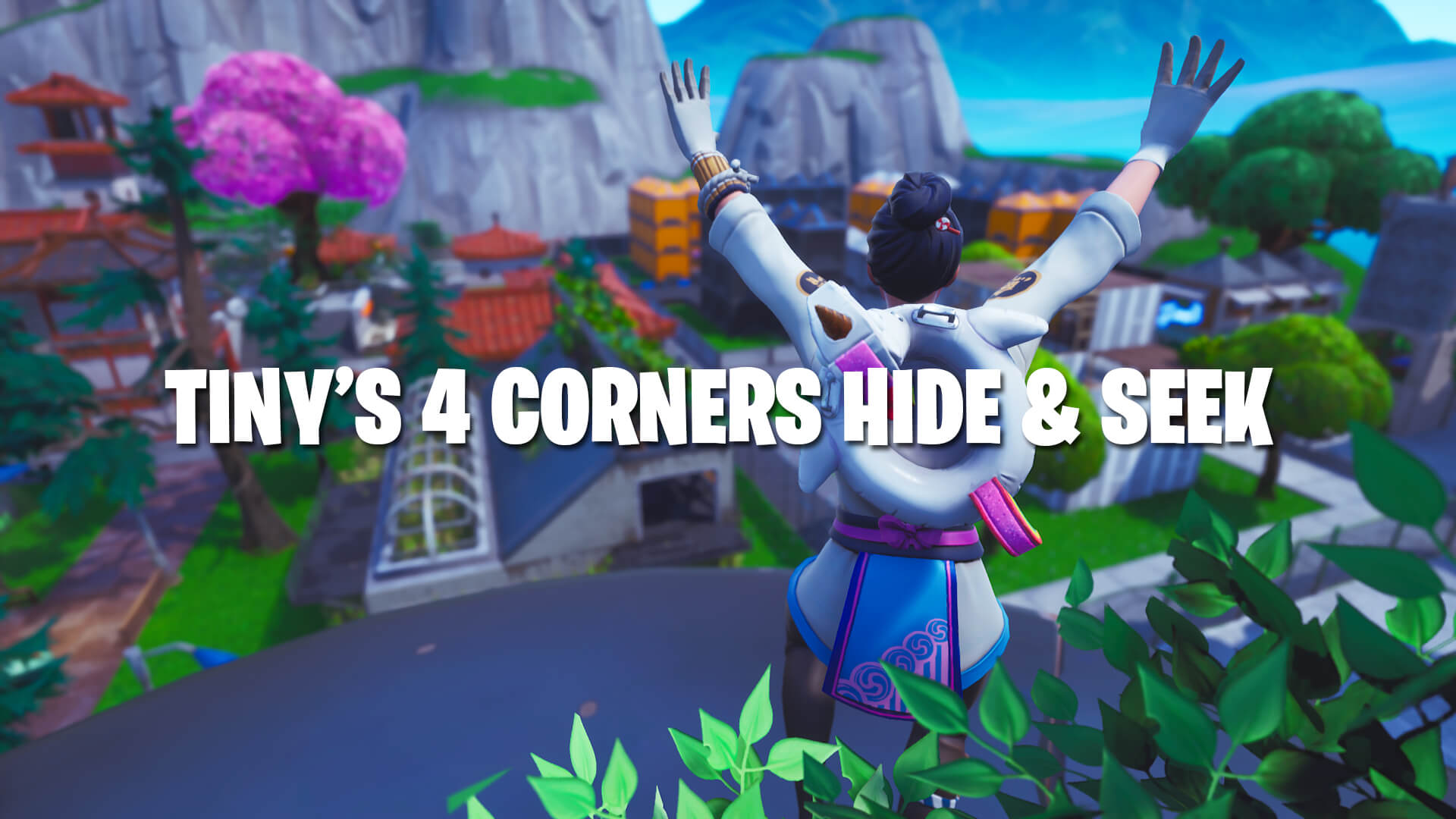 tiny s 4 corners hide seek v3 0 - how to play hide and seek in fortnite creative