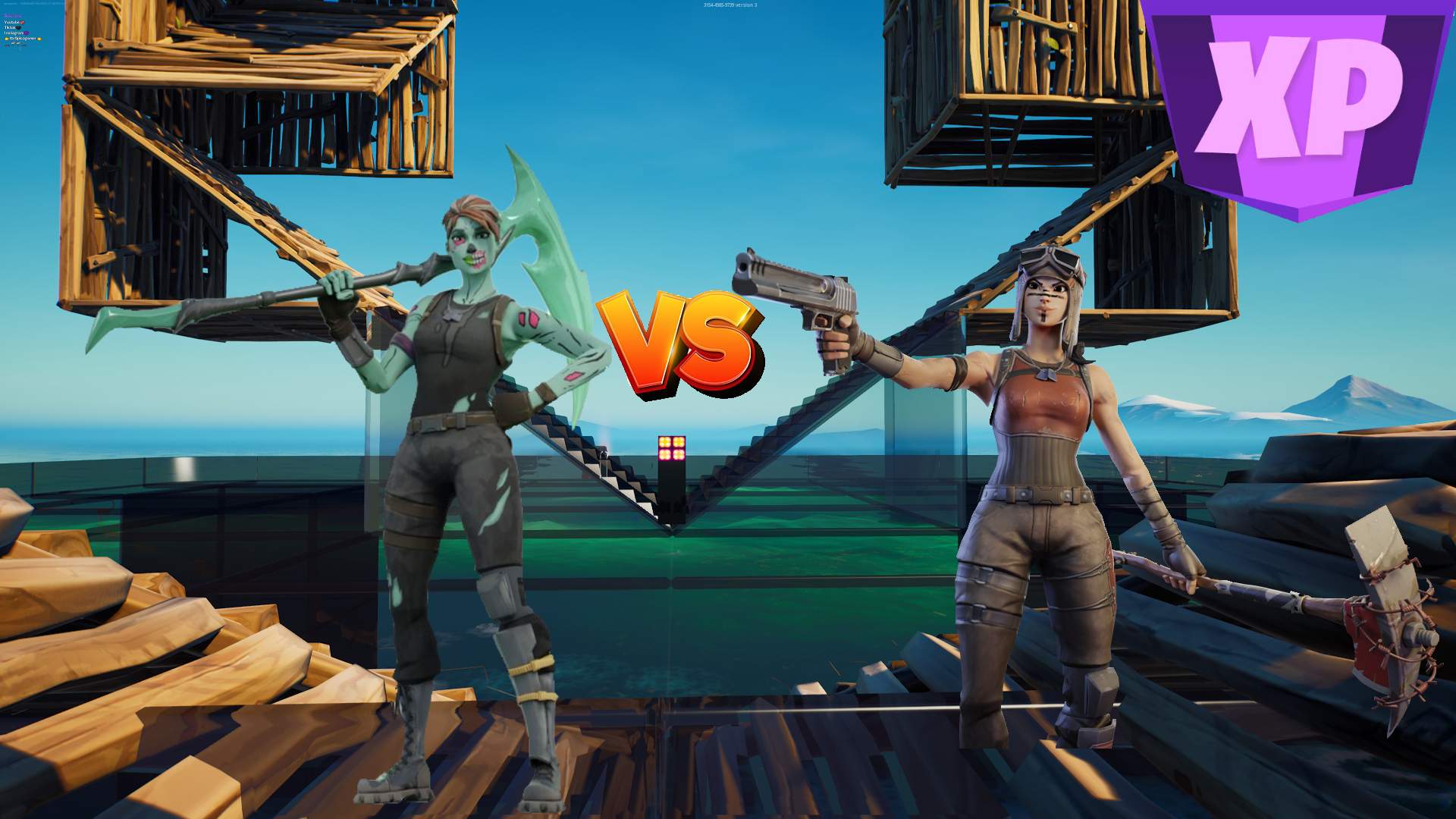 1vs1 Pro Fighting (xp) - Fortnite Creative 1v1, Edit Course, and Map Code