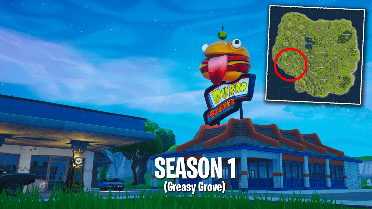 Fortnite Map Season 1