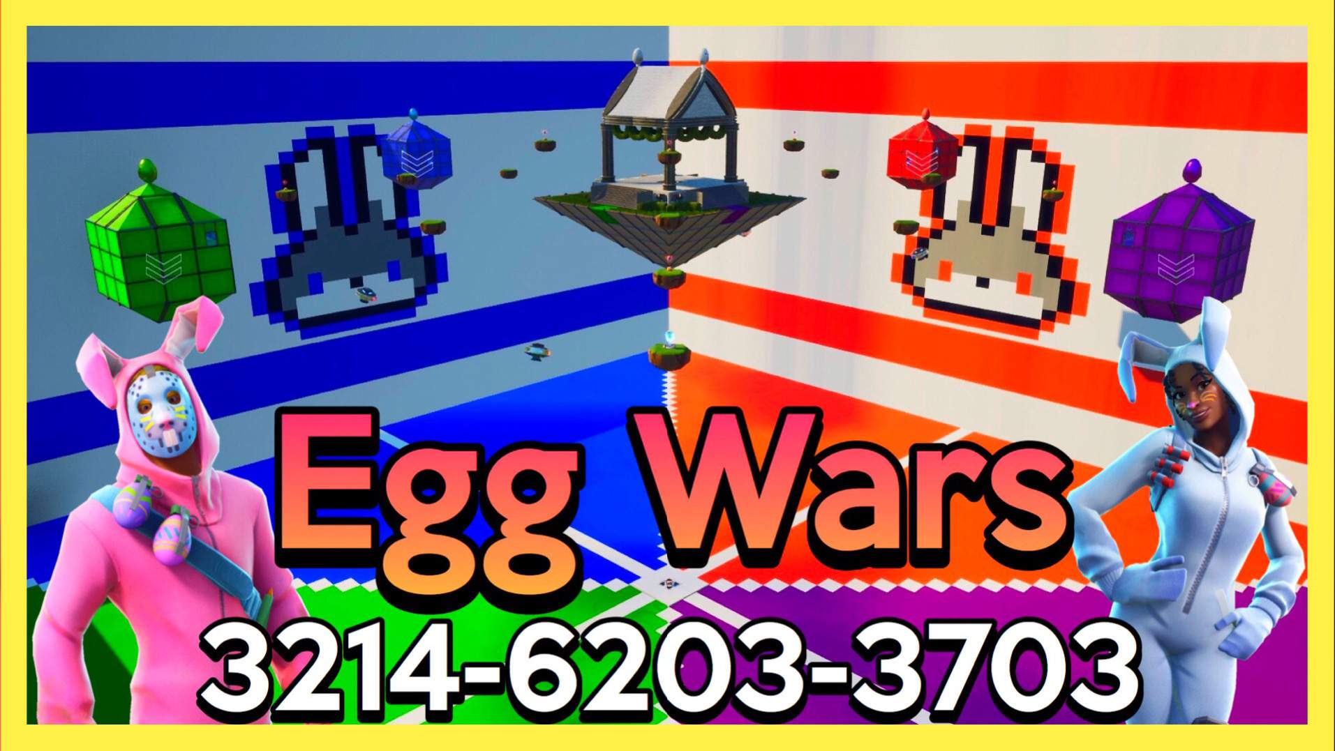 BedWars - Mini games/No build [ eggking ] – Fortnite Creative Map Code