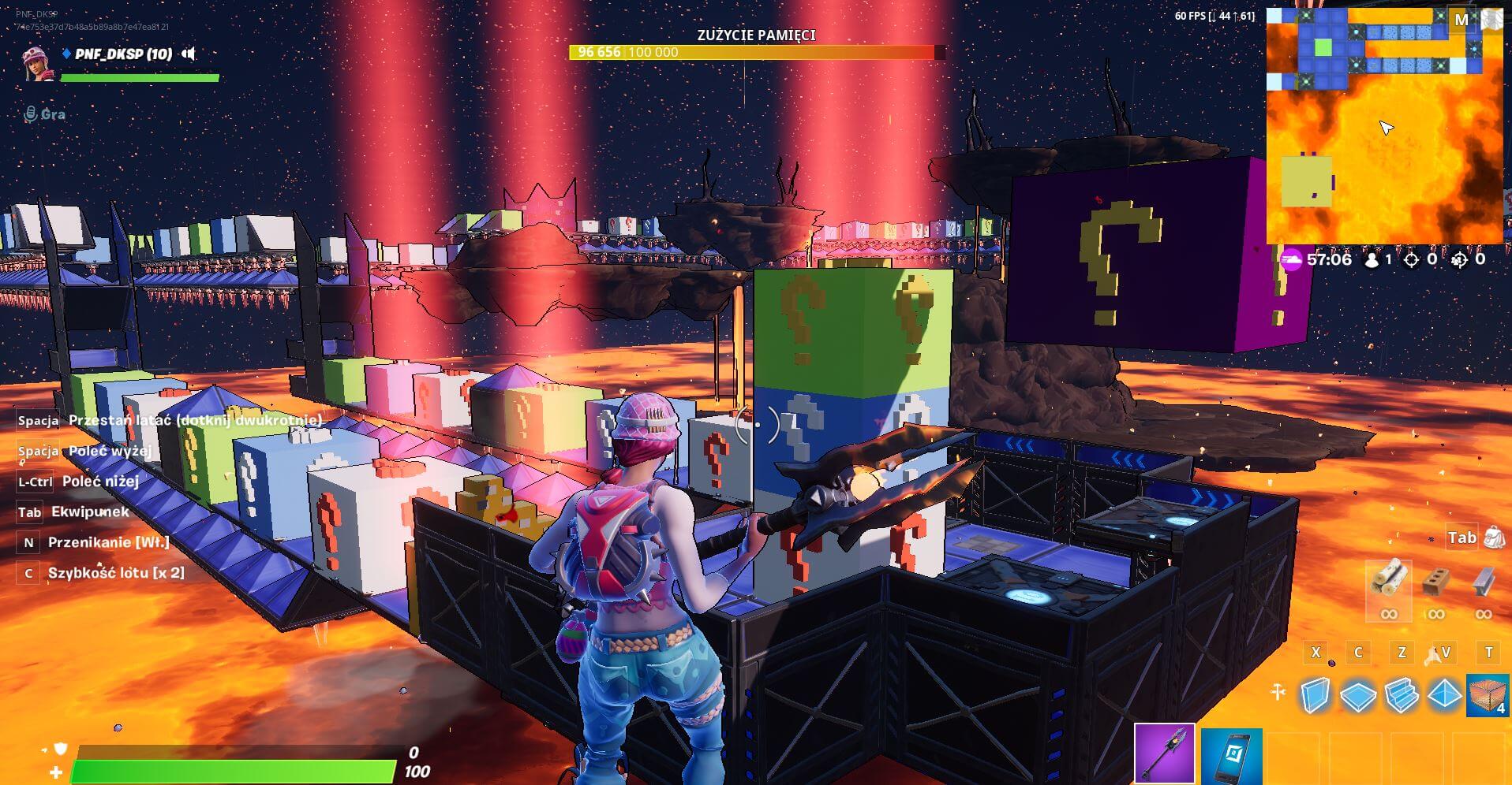 LUCKY BLOCK WAR🍀 0501-1146-8849 by fortxoto - Fortnite Creative Map Code 