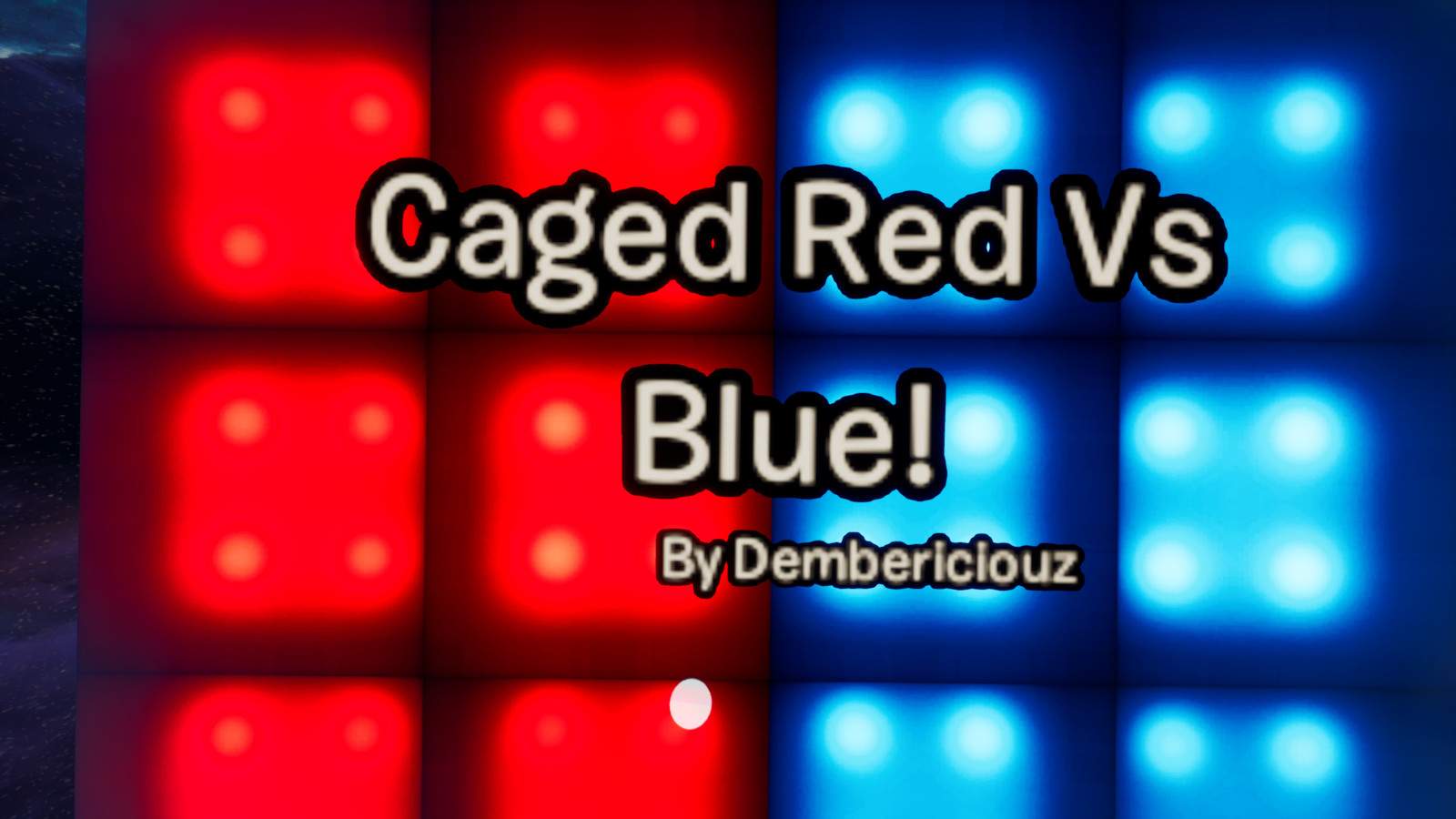 💯 CAGED RED VS BLUE الأحمر مقابل الأزرق