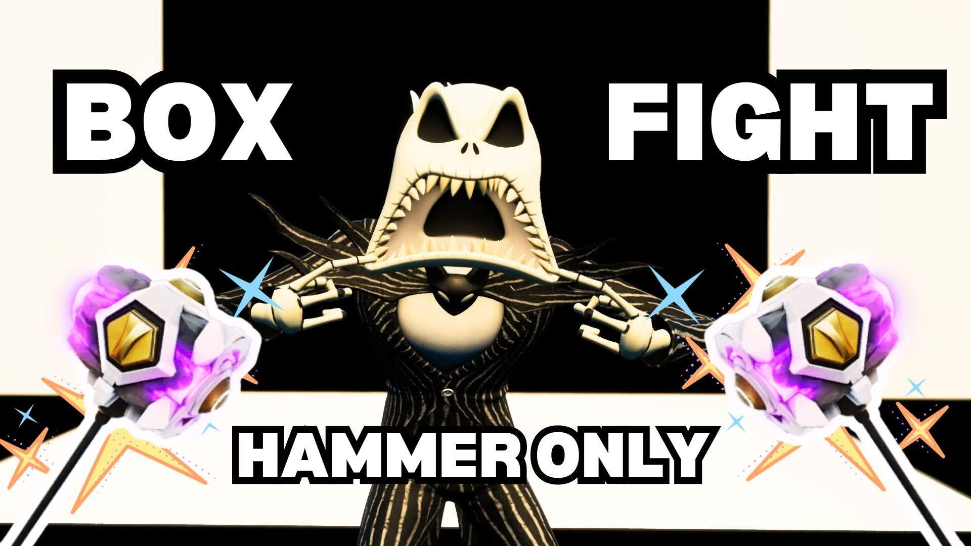 BOX FIGHT HAMMER ONLY - BLACK AND WHITE
