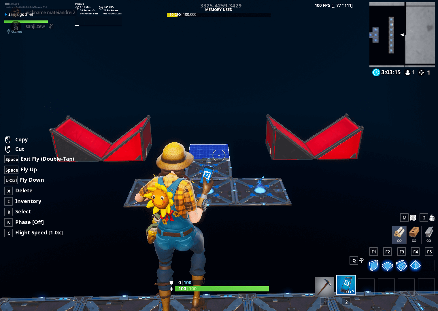 Gojo Vs Yuji Battle Arena - Fortnite Creative Warm Up Map Code