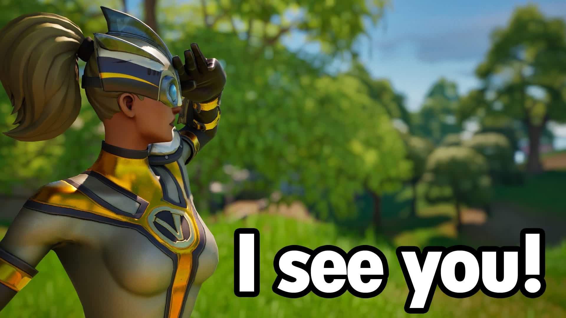 I SEE YOU!