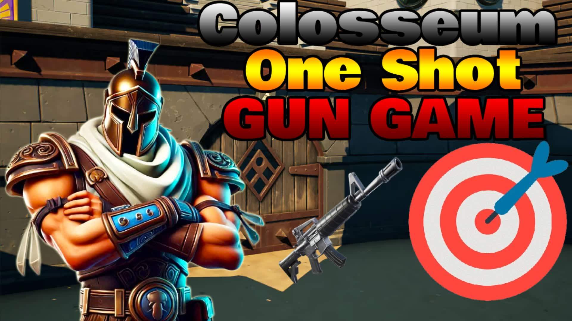 One Shot🎯 GunGame🔫 The Colosseum🏟