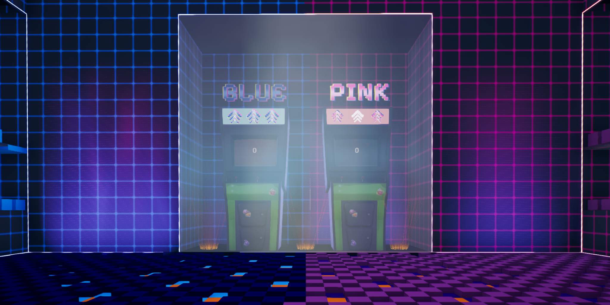 ULTIMATE 8-Bit Arena - Pink VS Blue image 3