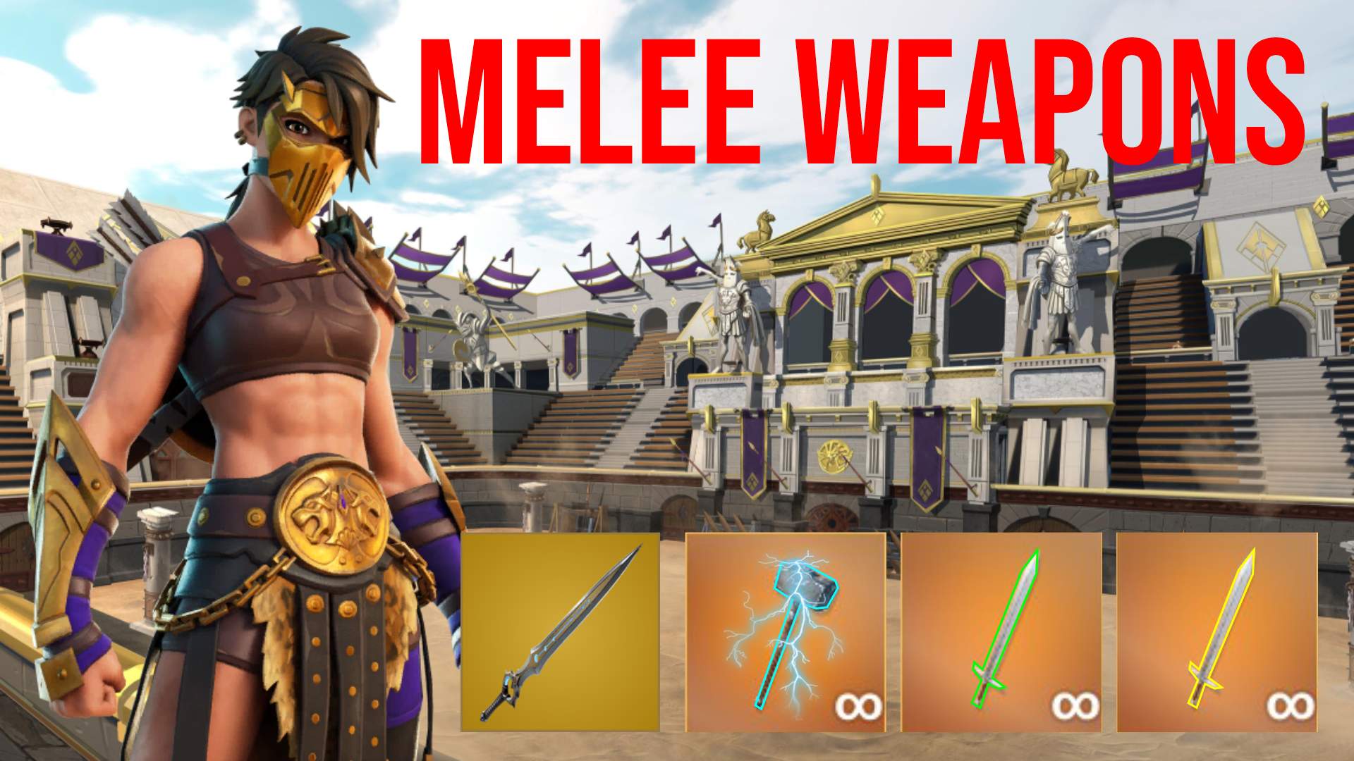 🗡️GLADIATORS - MELEE WEAPONS