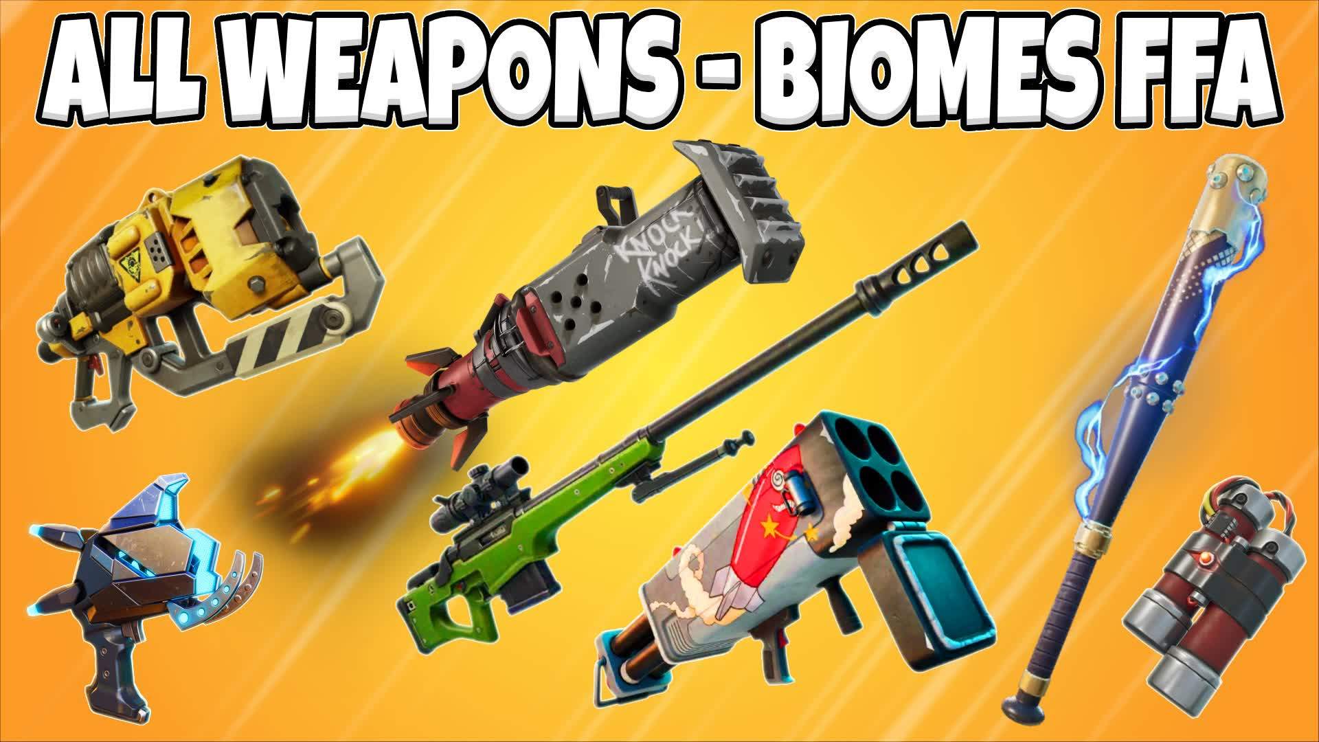 🌳🔥 BIOMES FFA - ALL WEAPONS ❄☀