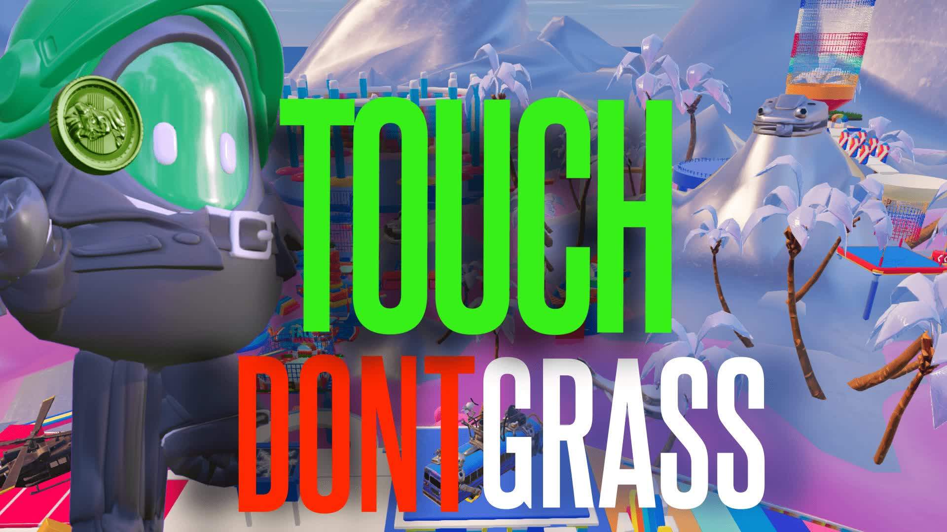 DONT TOUCH GRASS 🌱 FALL GUYS