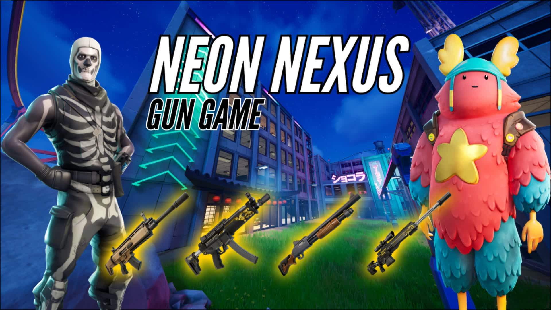 Neon Nexus Gun Game