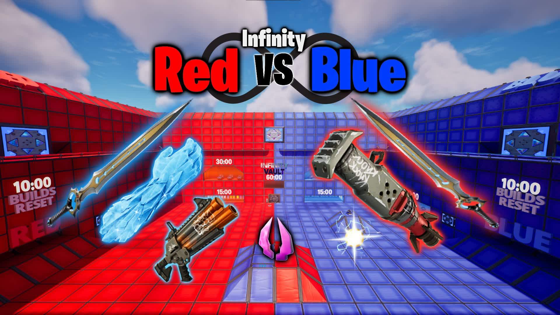 🆕 Infinity 🔴 Red Vs Blue 🌀