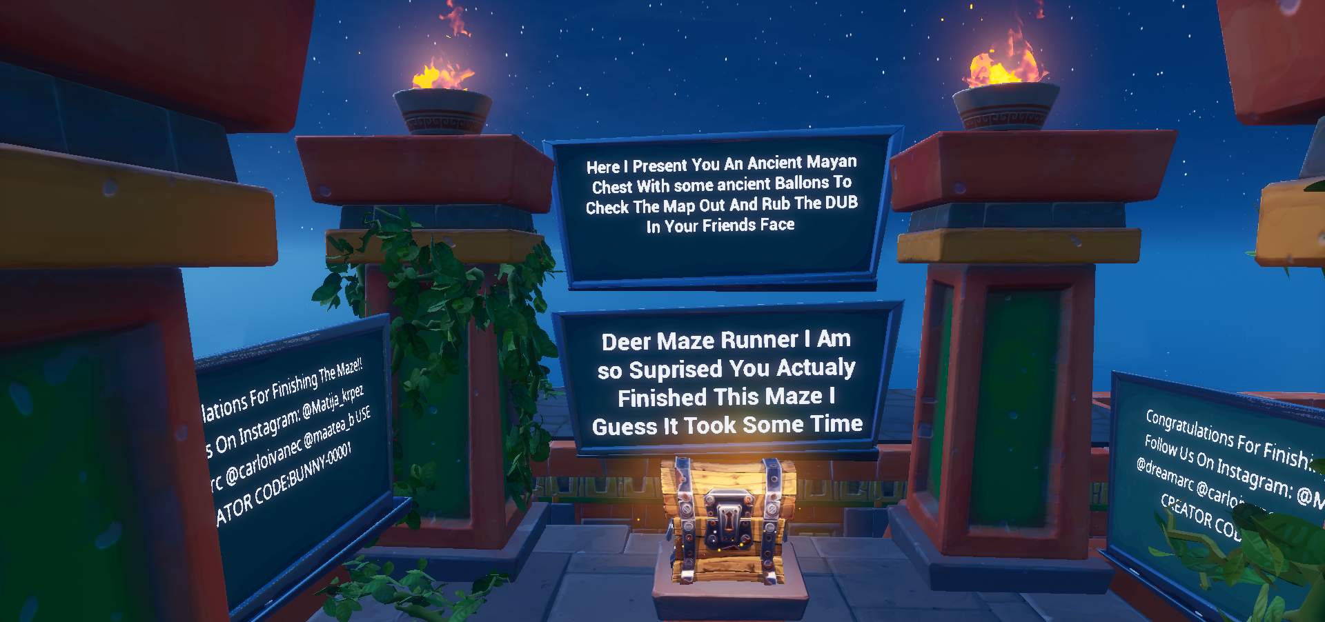 MAZE RUNNER - Fortnite Creative Map Code - Dropnite