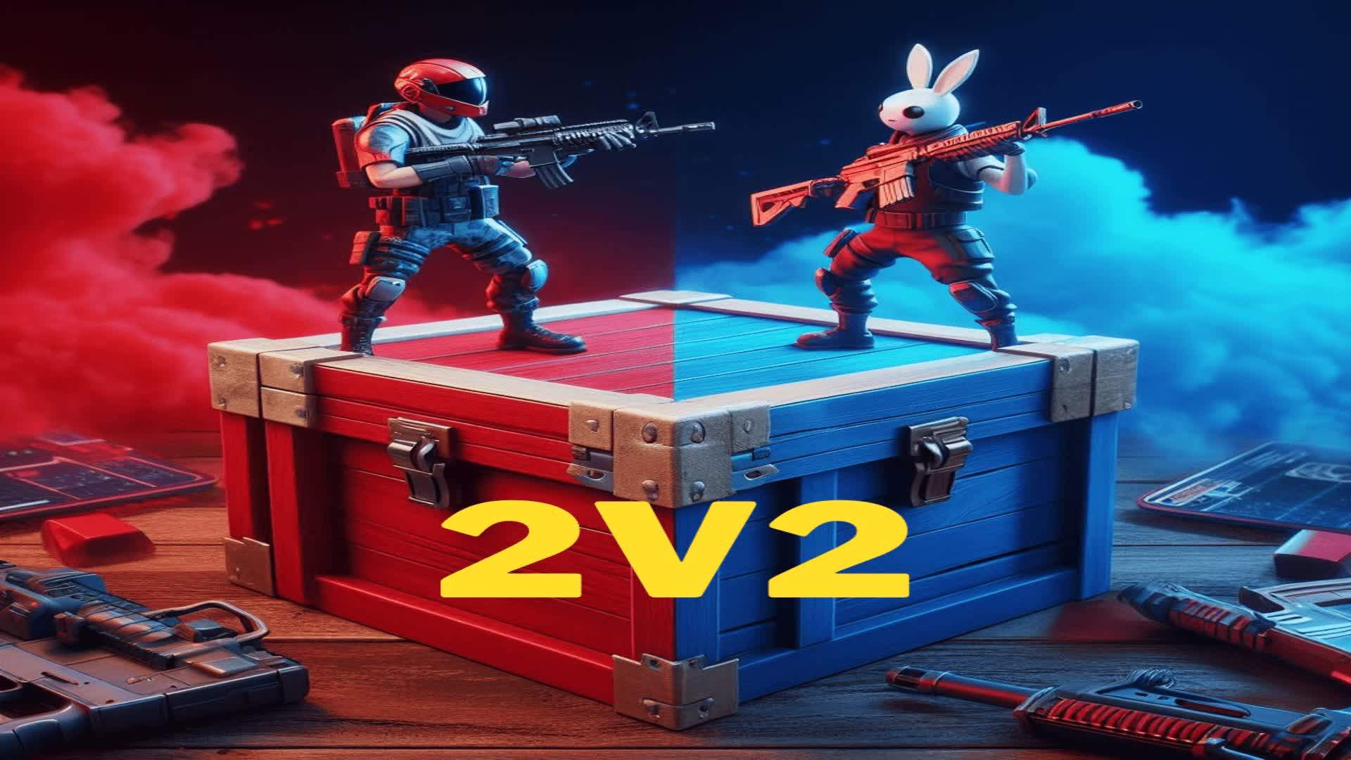 🔴 RED VS BLUE 🔵 | BOX PVP | 2 V 2