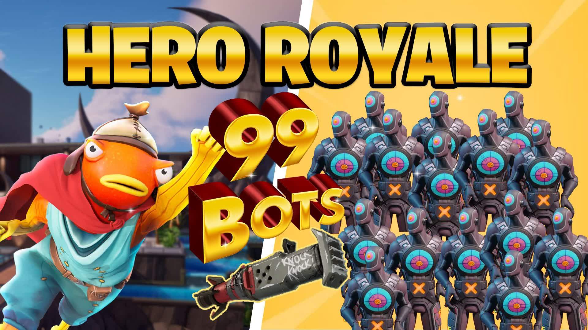 🆕 99 Bots 🦸‍♂️ Hero Royale 🎮