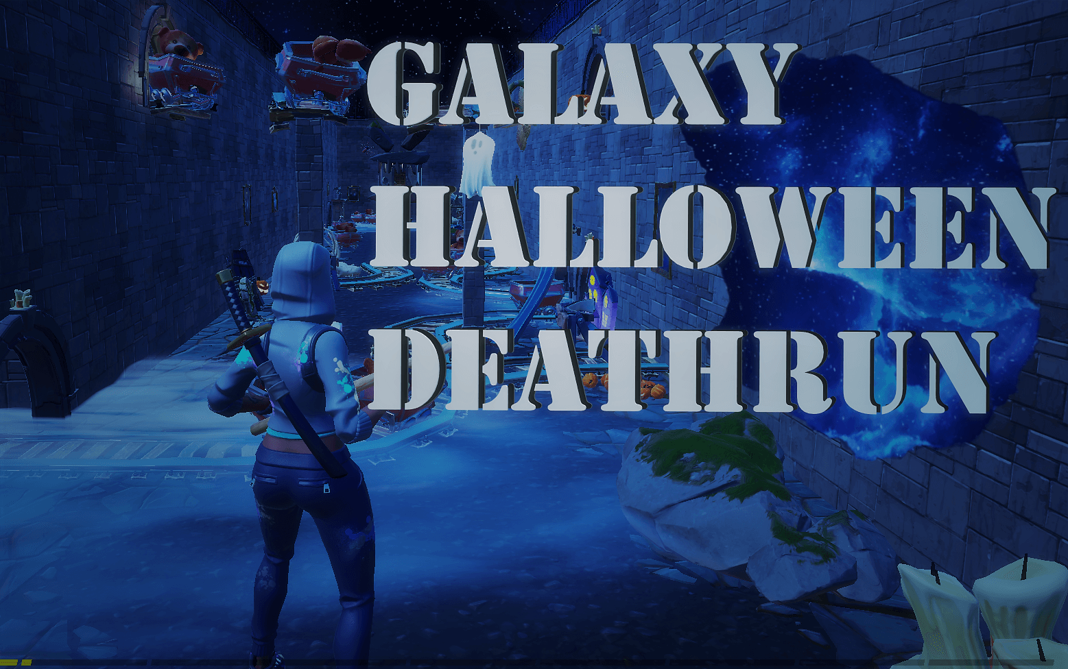 Default Halloween Deathrun Fortnite Creative Map Code Dropnite - roblox deathrun halloween 2021