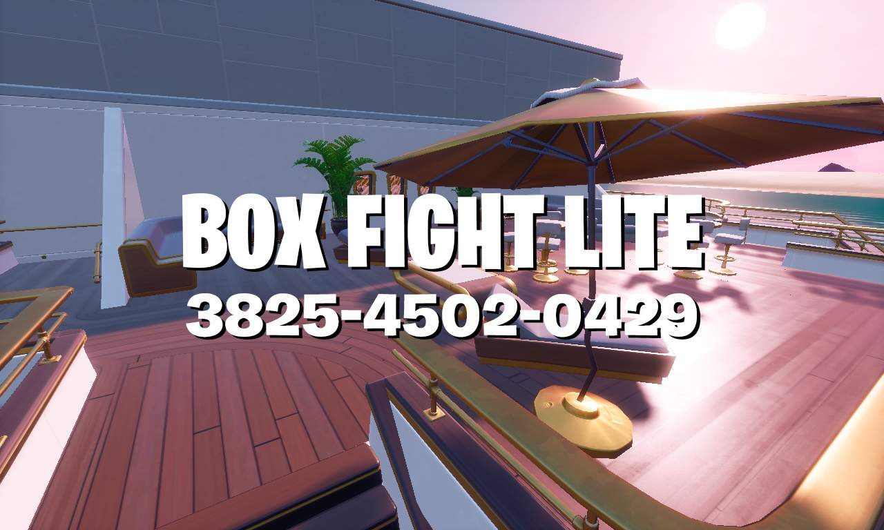 box fight map code