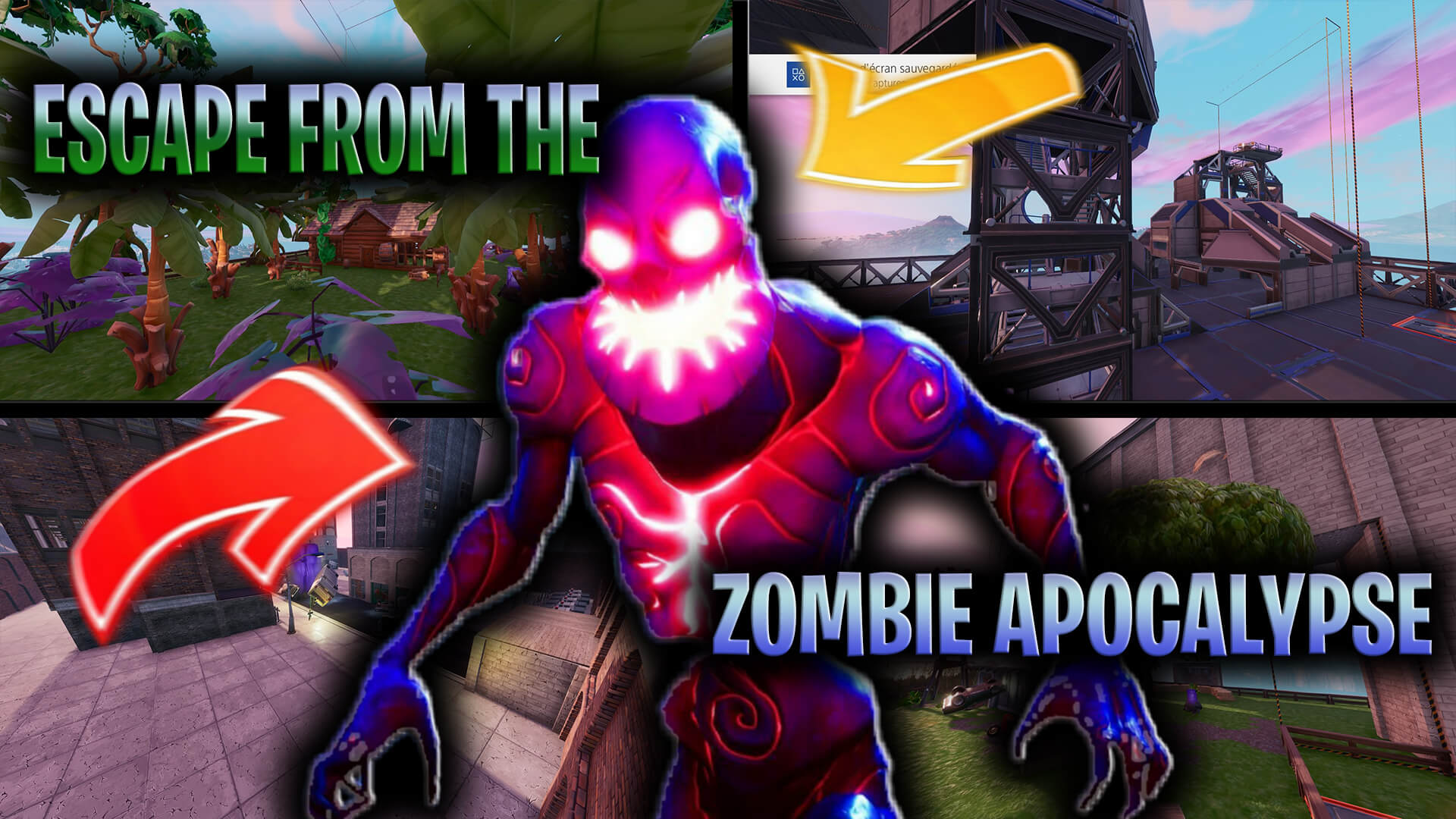 Escape From The Zombie Apocalypse Fortnite Creative Map Codes