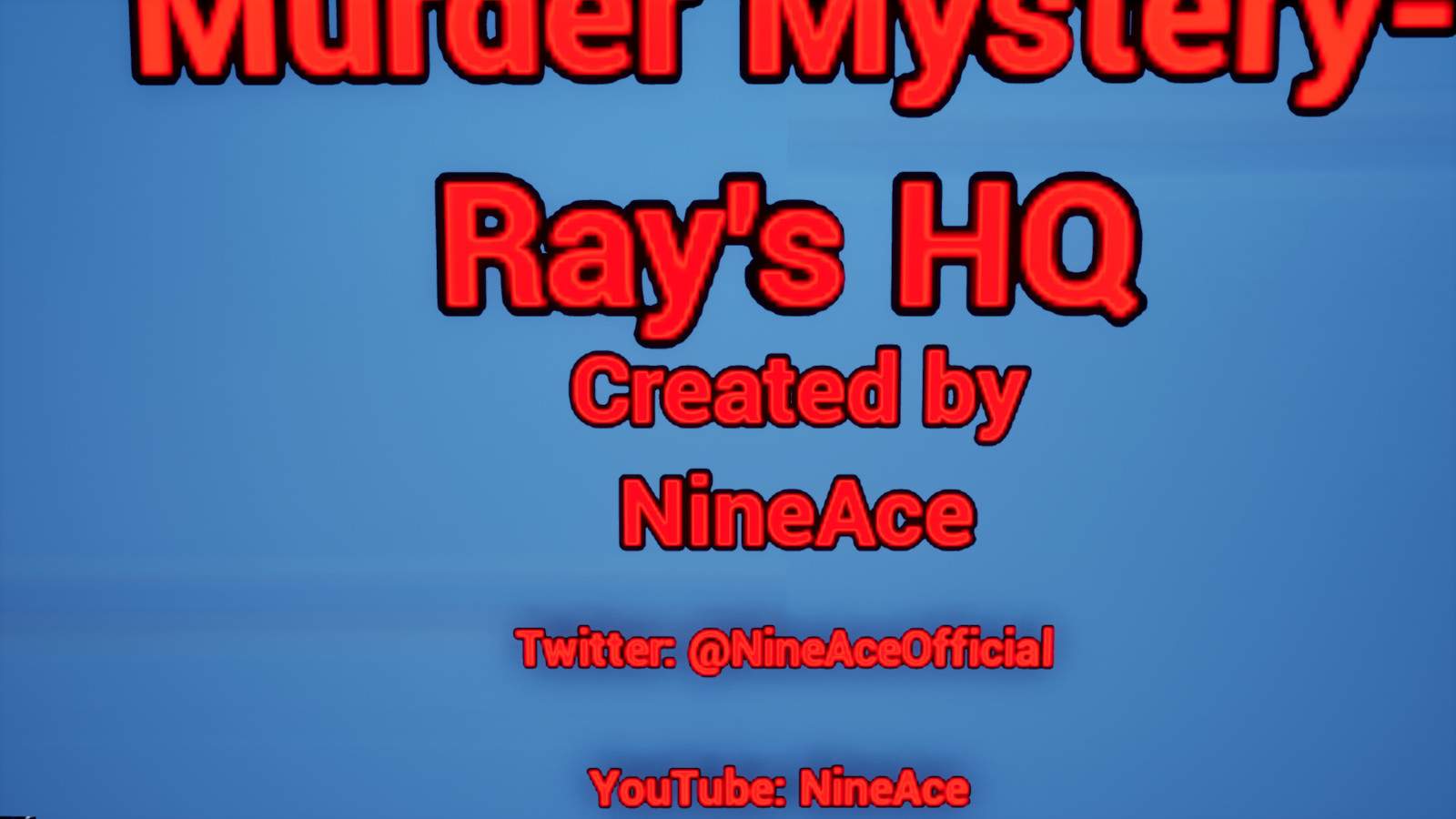 MURDER MYSTERY- RAY'S HQ