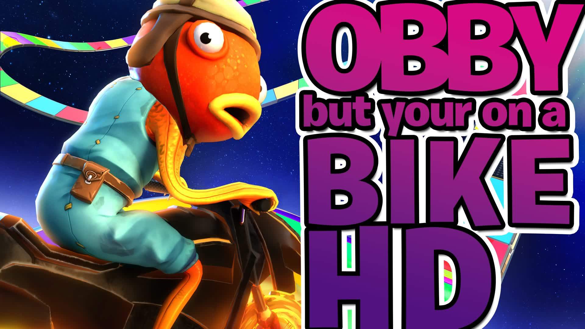 Obby but you're on a Bike HD